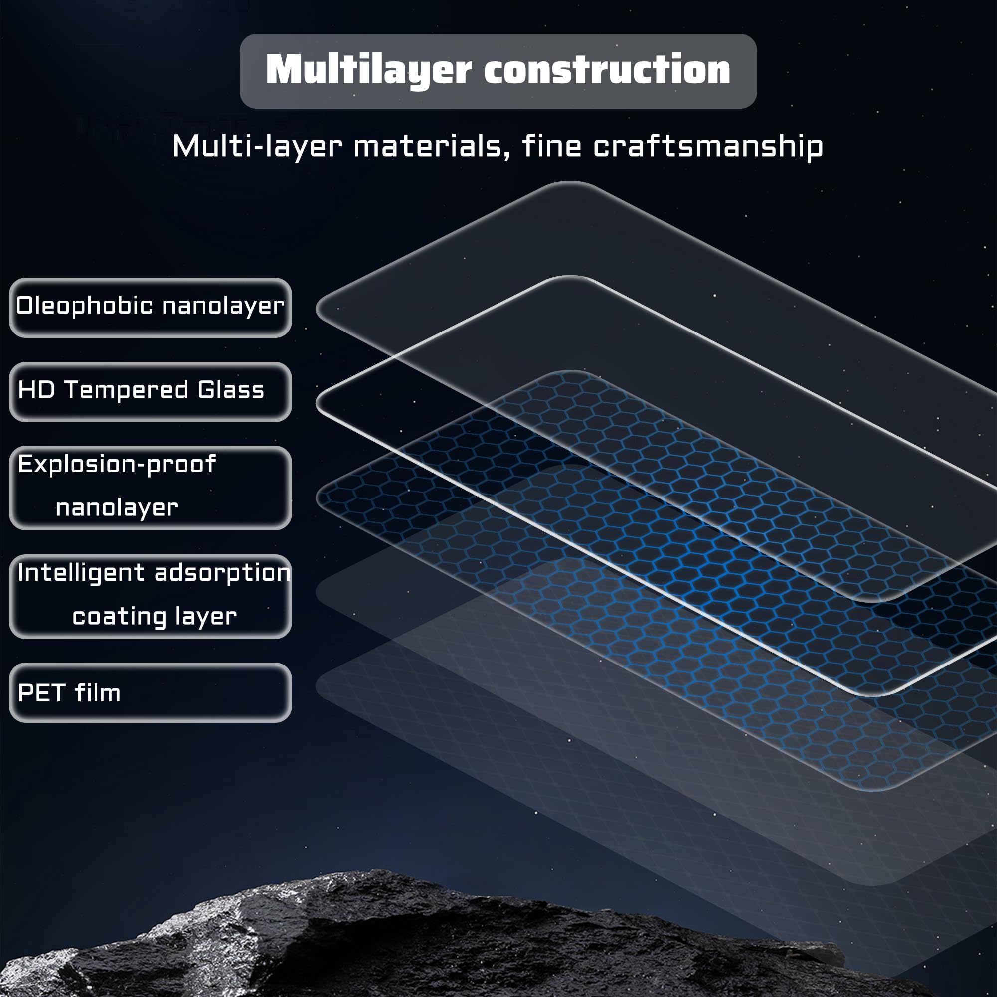 Suttkue For Lenovo Tab M11 2024 11'' Screen Protector,9H Hardness, Anti Scratch, Tempered Glass Flim, Case Friendly, Anti Scratch,(2Pack)