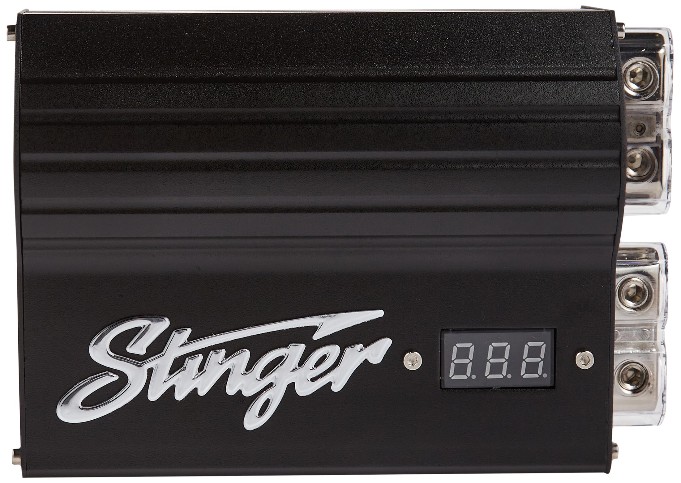 Stinger Spc505 Pro Hybrid 5 Farad Capacitor, Black