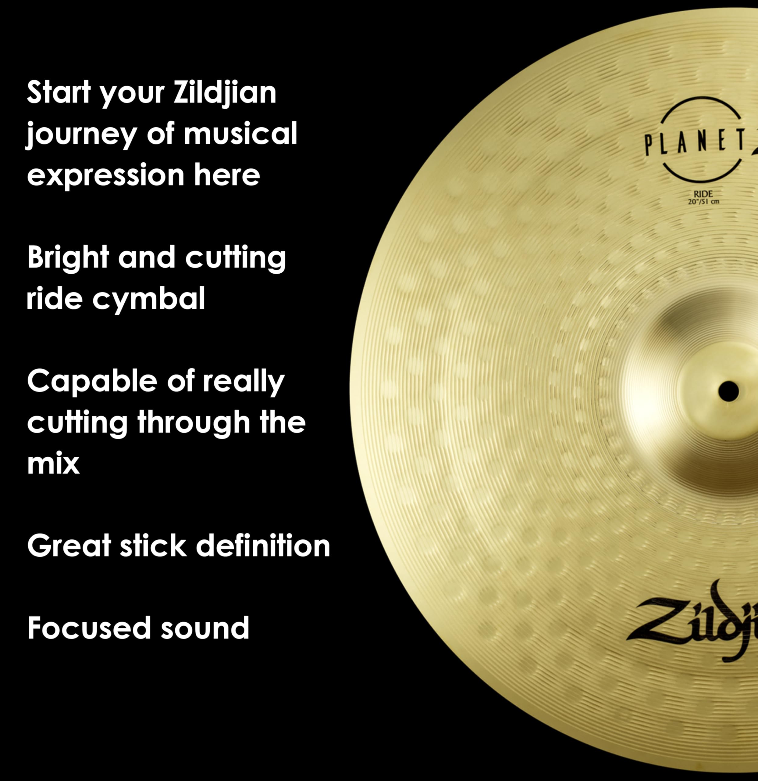 Zildjian Planet Z Ride Cymbal (Zp20R)