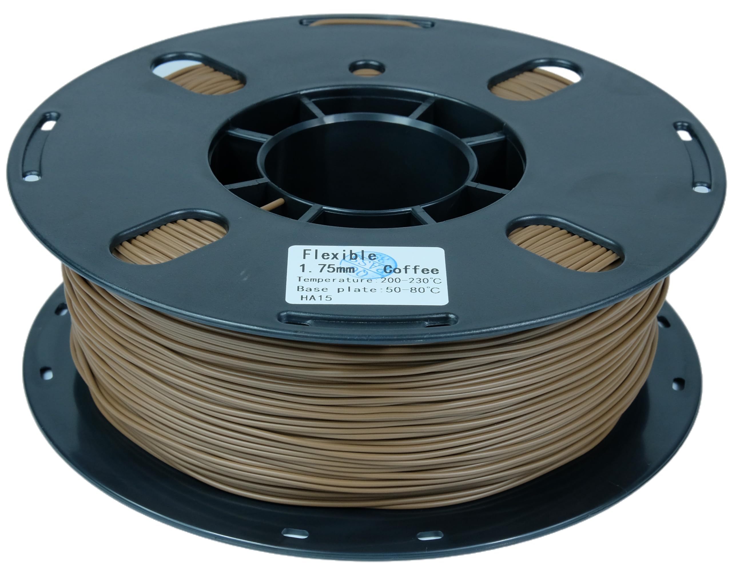 Ranki Tpu Filament 1.75 Mm Flexible Tpu, 3D Printer Filament, Dimensional Accuracy +/  0.05 Mm, 98A,1Kg Spool, Coffee