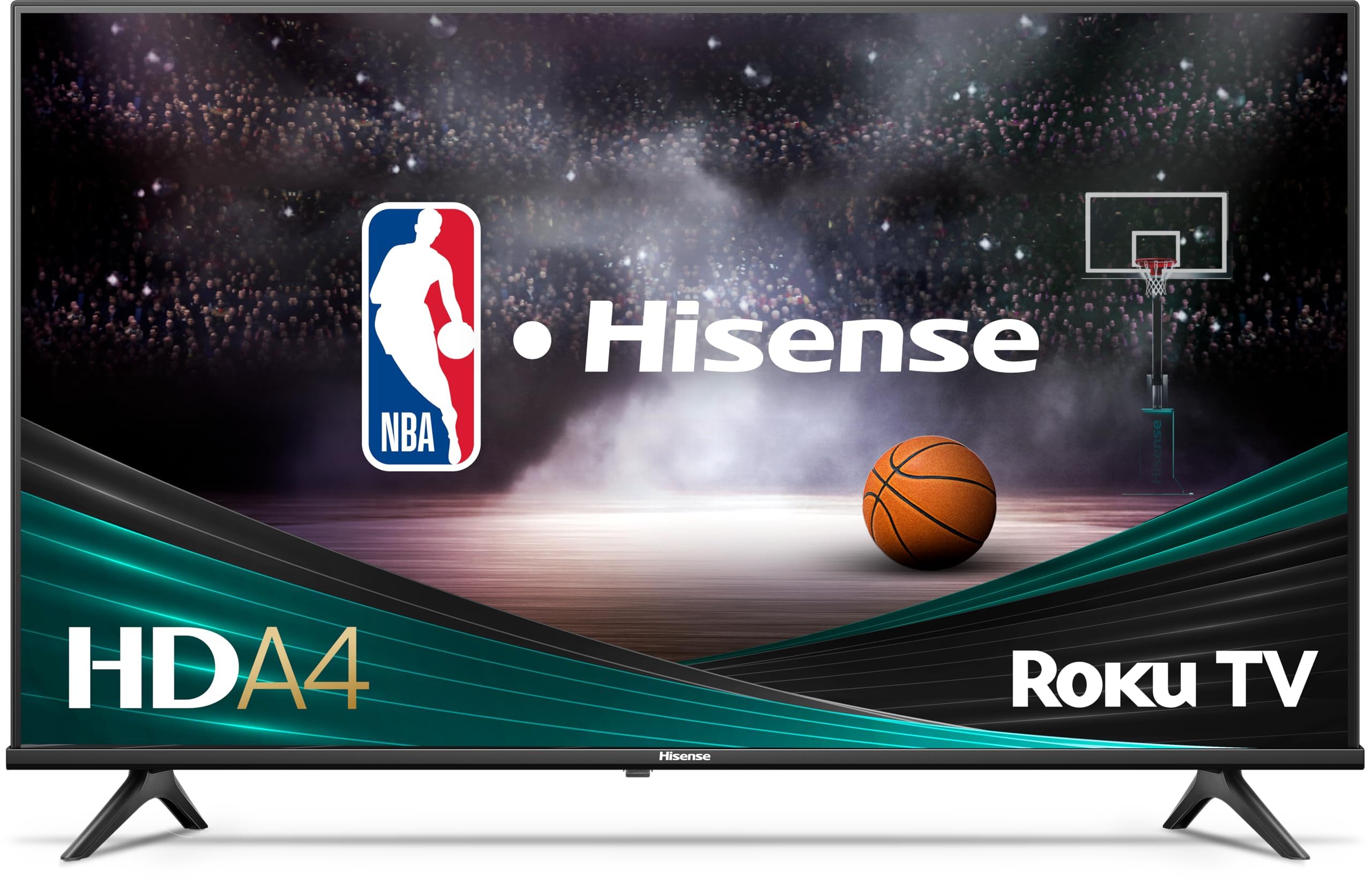 Hisense 32 Inch Class A4 Series Hd 720P Smart Roku Tv With Alexa Compatibility (32A4Hnr, 2024 Model)   Dolby Audio, Slim Bezel D