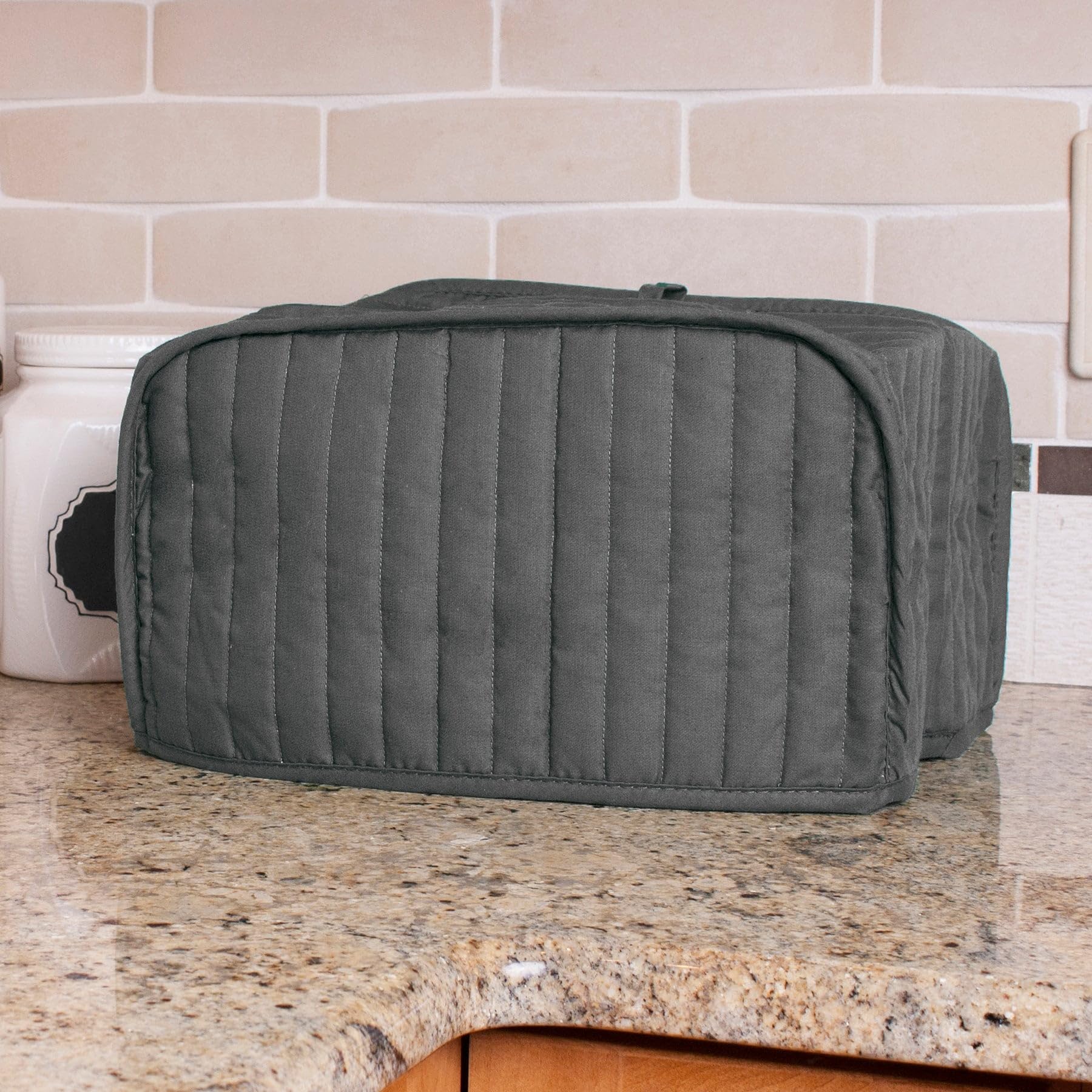 Ritz Premium Universal Four Slice Toaster Cover, 11.25 X 7.25 X 10.5, Polyester And Cotton Quilted, Fingerprint Protector, Super