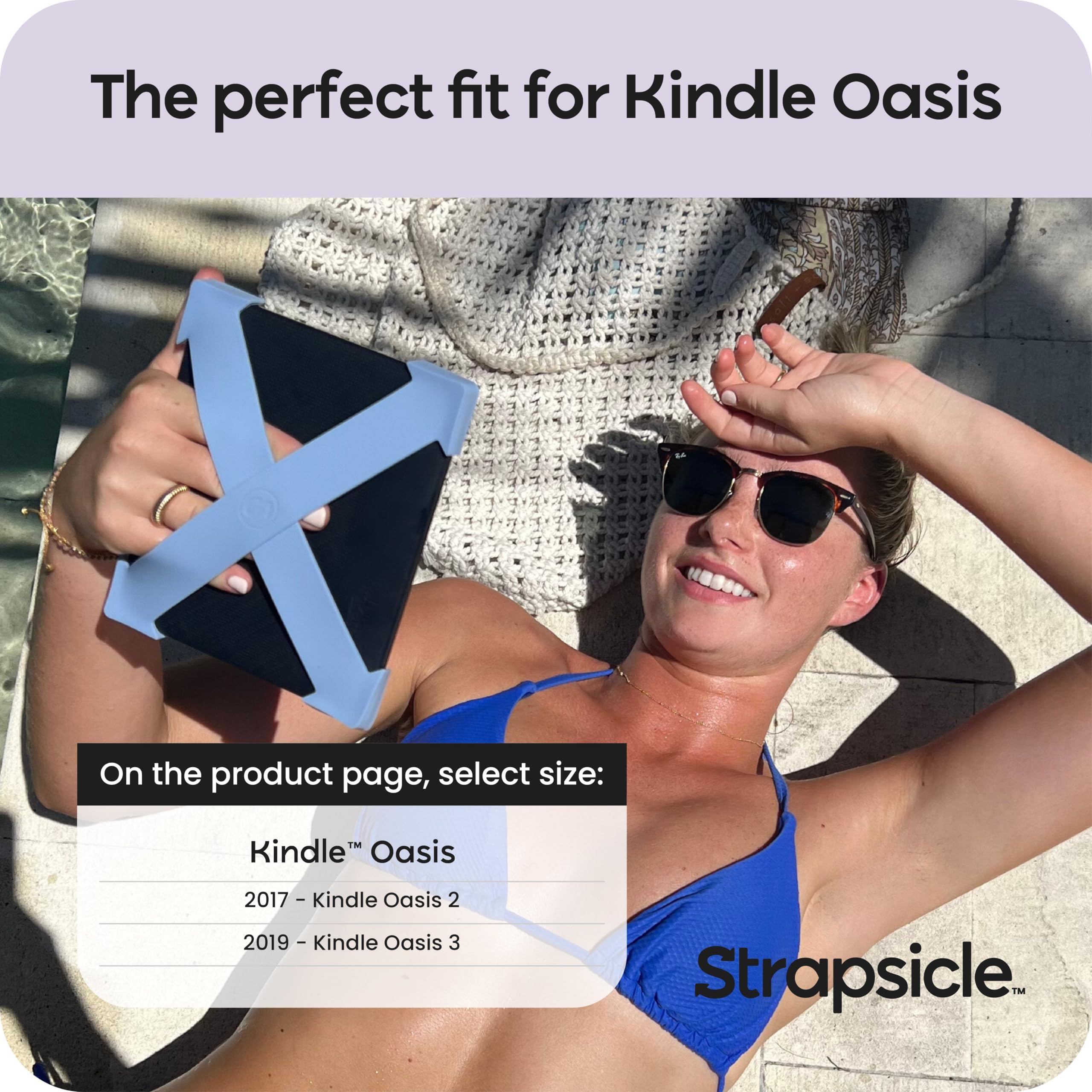 Hand Straps For Kindle Oasis (Pack Of 2)   Holder For Kindle Oasis   E Reader Straps For Comfortable Reading Experience   Kindle