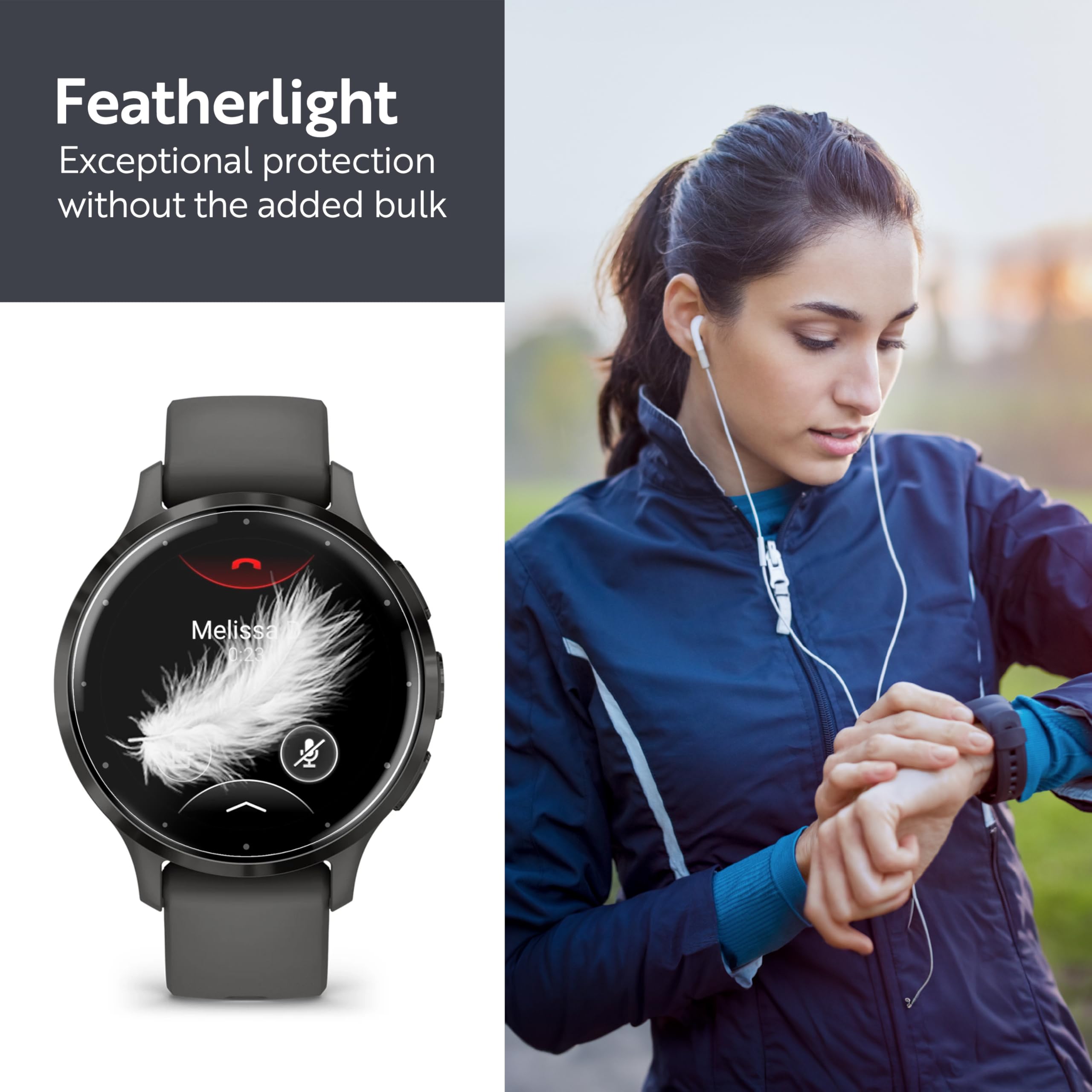 Armorsuit 6 Pack For Garmin Venu 3S (41Mm) Screen Protector Militaryshield Hd Clear Film   Made In Usa