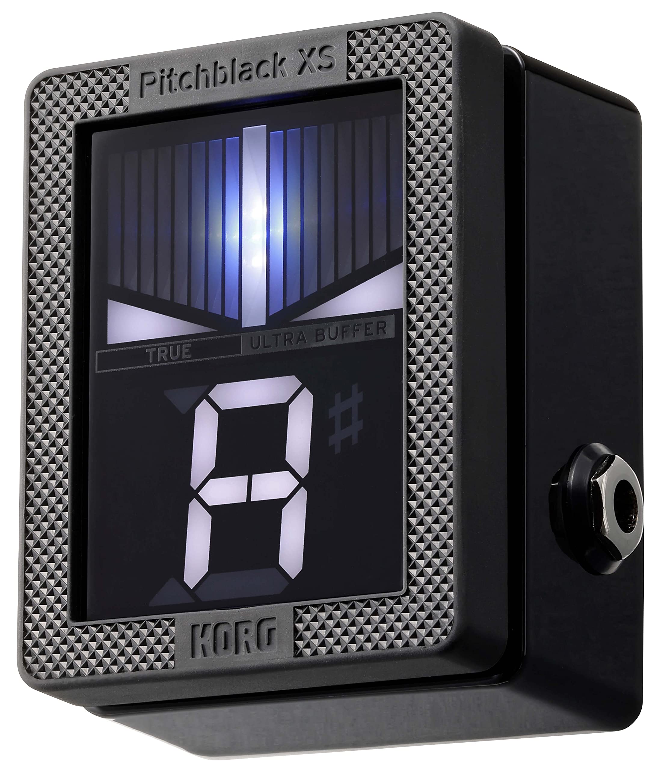 Korg Pitchblack Xs Compact Chromatic Guitar Pedal Tuner W/ Four Display Modes And High Visibility Display (Pbxs)