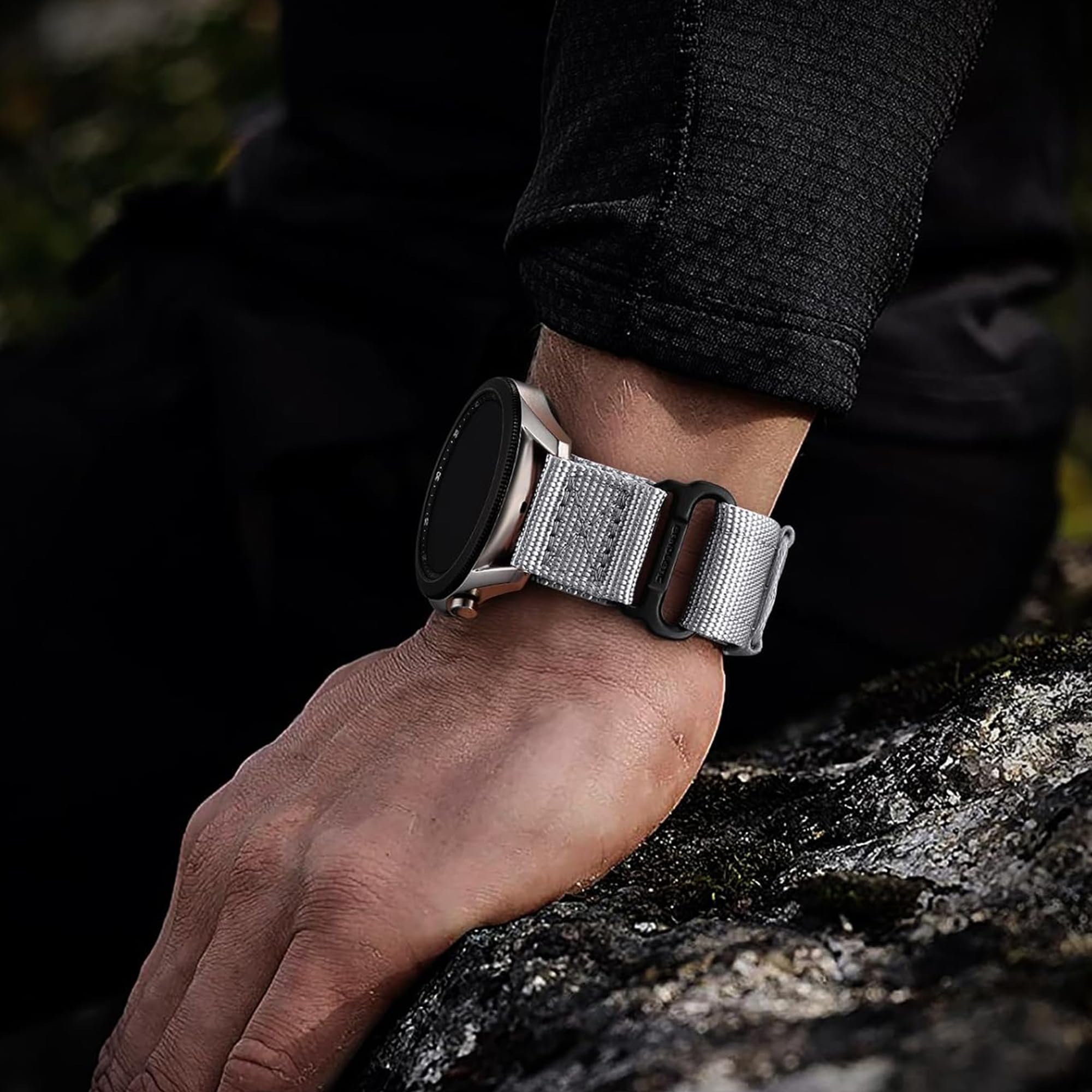 Compatible With Carbinox X-Ranger Bands, Rugged Nylon Sports Strap With Woven Loop Design Compatible With Carbinox X-Ranger, Vor