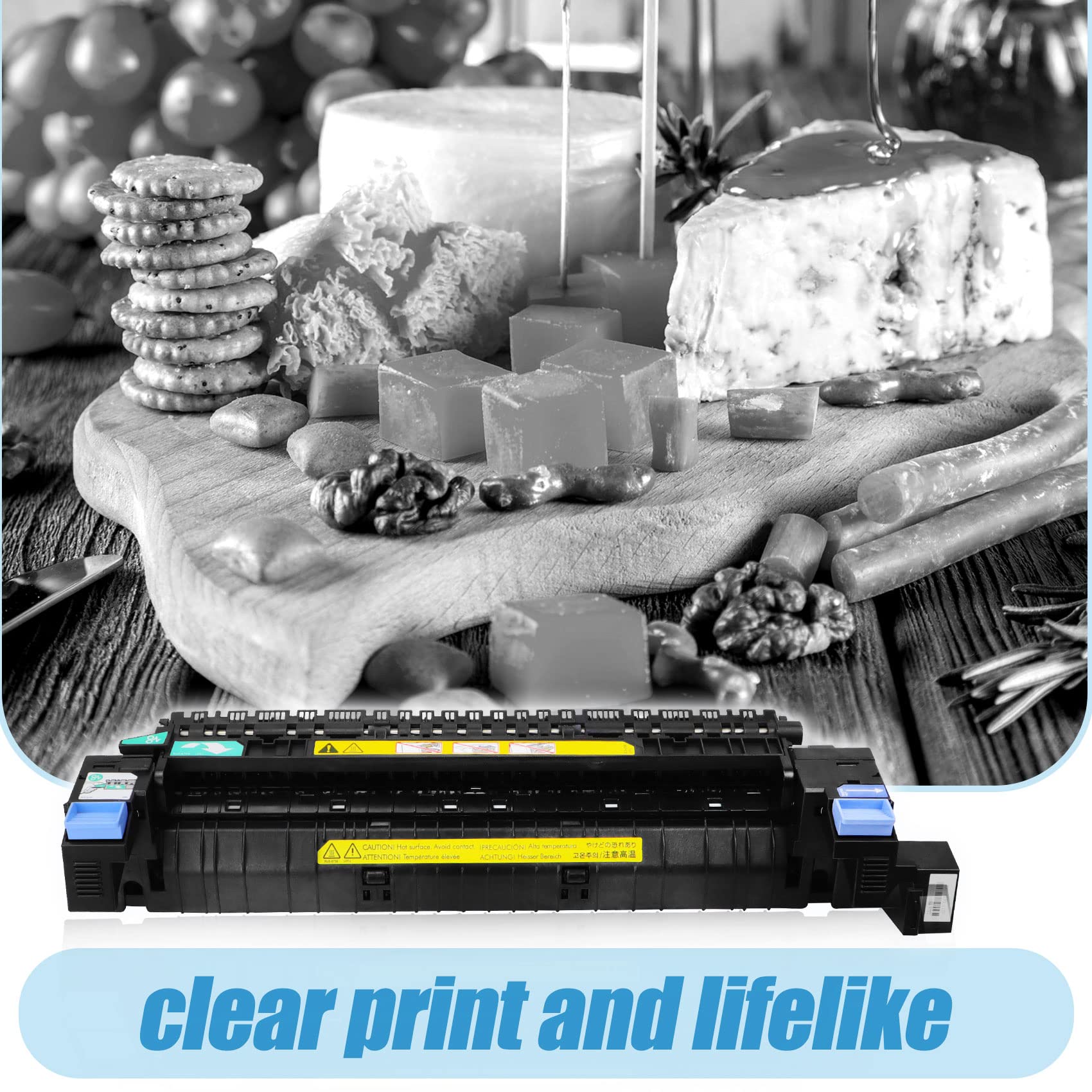 Ce977A Fuser Kit Compatible With Laser Jet Cp5525,M750,110V Fuser Unit Replacement For Ce707 67912,Ce710 69009,Replaceable Fuser