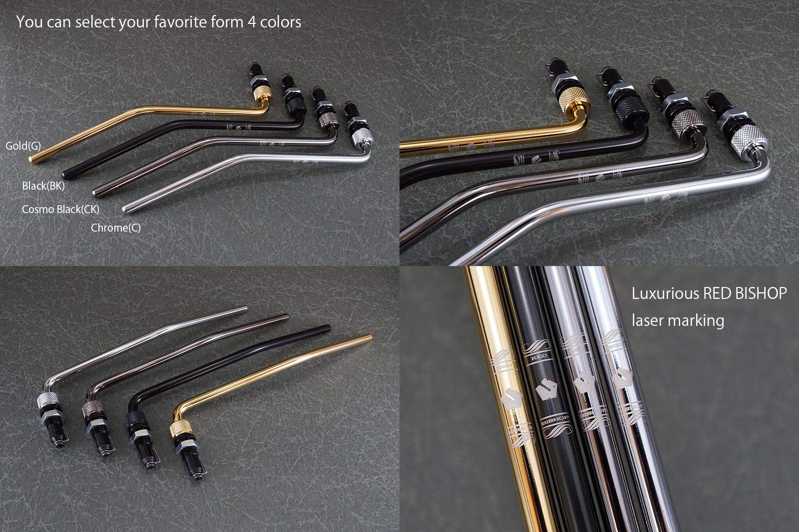 Red Bishop Magik Arm For Floyd Rose (C)