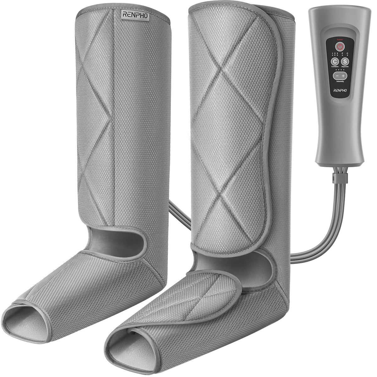 Renpho Leg Massager For Circulation And Pain Relief, Calf Compression Massager Effective For Fathers Mothers Relaxation Muscles