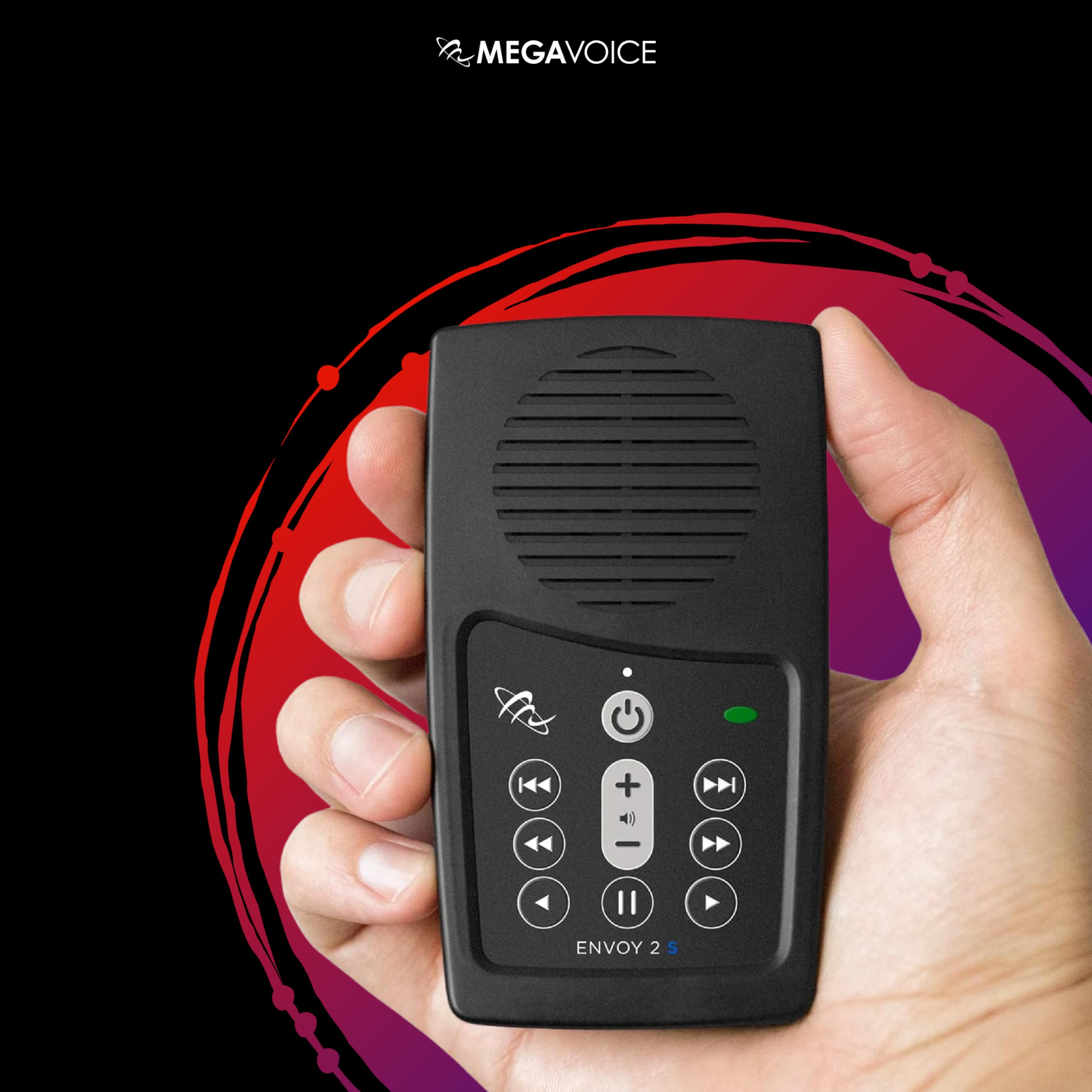 King James Version (Kjv) Audio Bible Narrated By Paul Mims On The Envoy 2S Handheld Solar Player By Megavoice