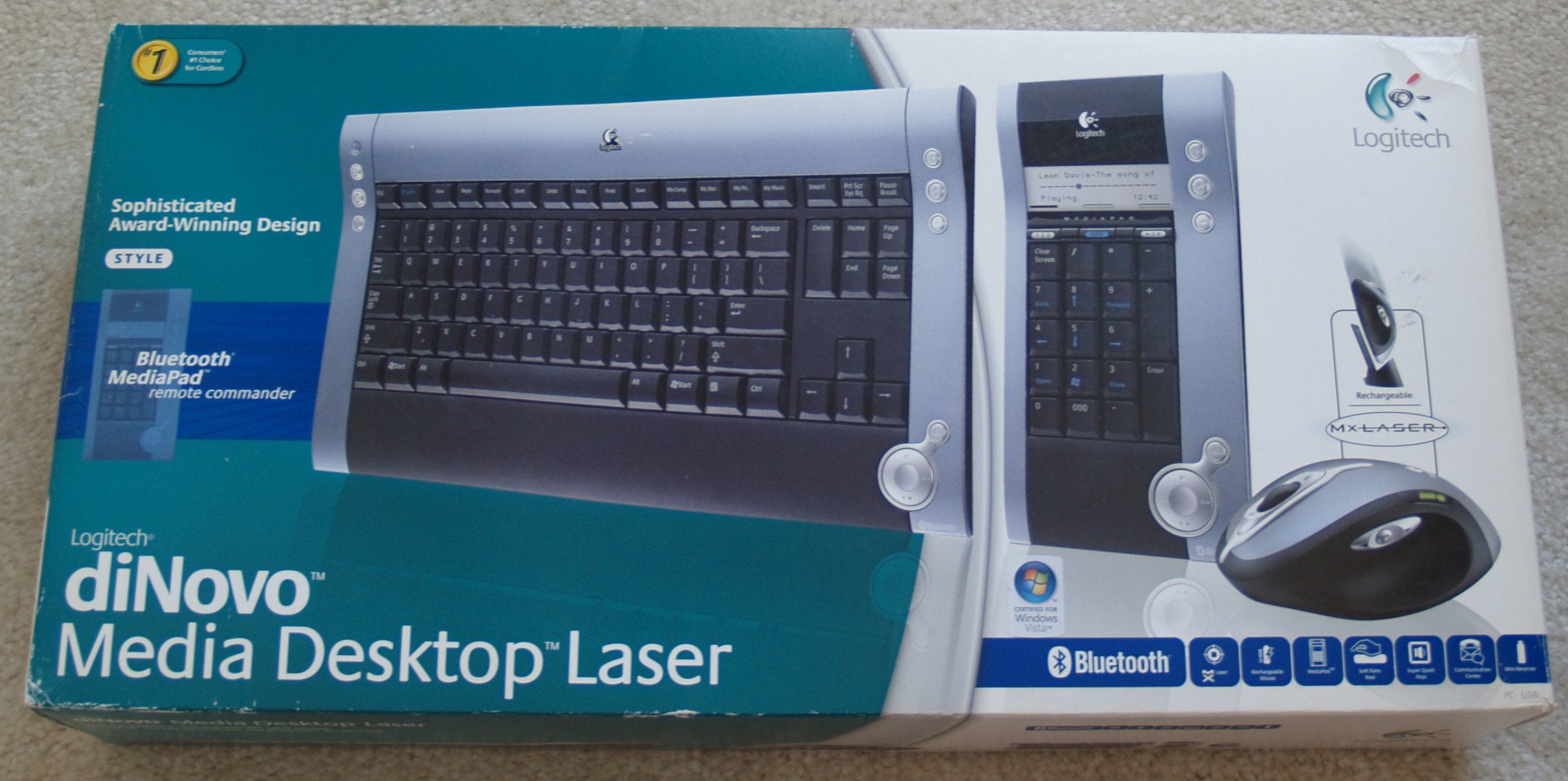 Logitech Dinovo Media Desktop Laser