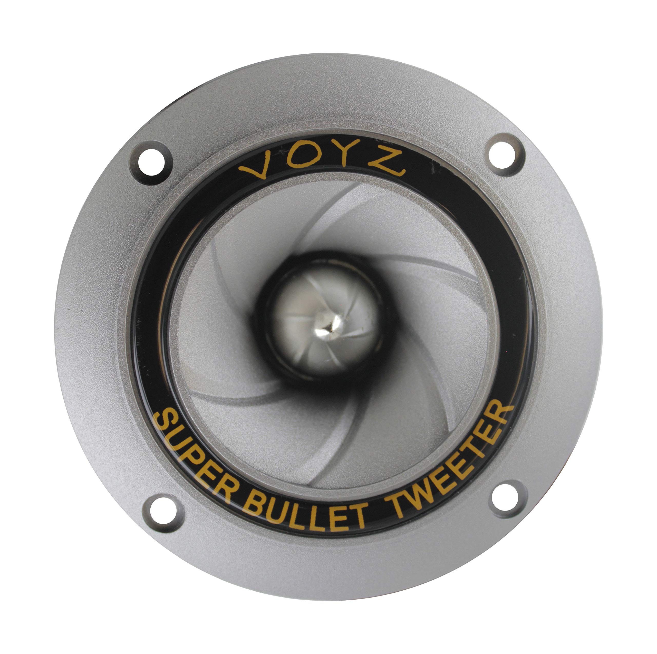 Voyz 400 Watts Max Power Speaker Tweeter   3.5    Piezo Super Horn Tweeters With Aluminum Diaphragm And High Temperature Voice C