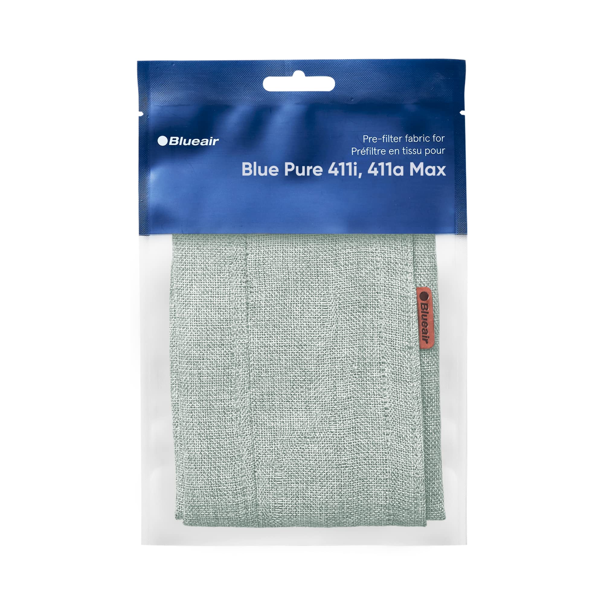 Blueair Genuine Pre Filter Blue Pure 411I Max And 411A Max Air Purifiers, Washable Fabric, Moss Green