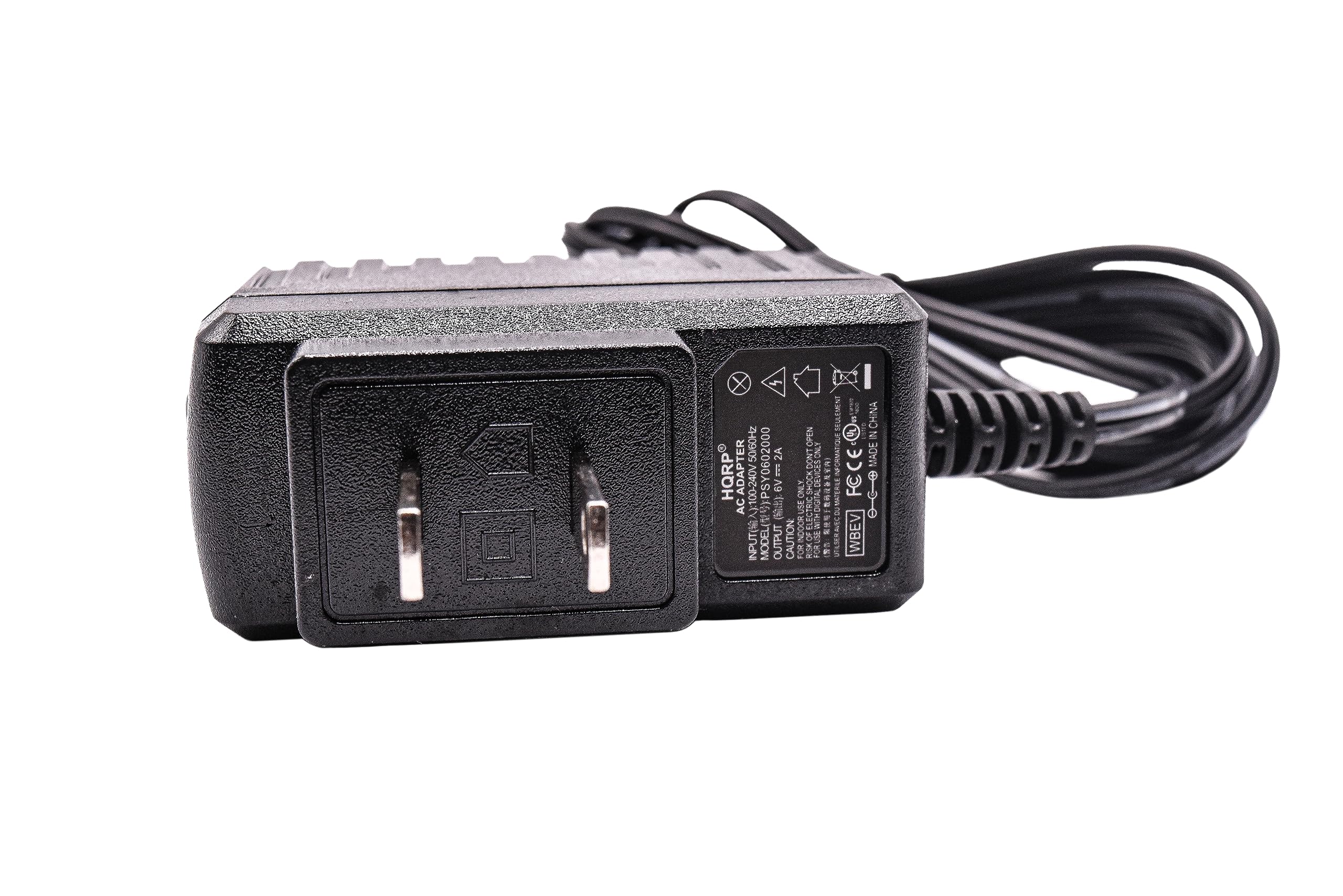 Hqrp Ac Adapter Compatible With Nordictrack Audiostrider 800 Elliptical Exerciser 831.236670 831.236671 831.236672 831.236673 Ntel77060 Ntel77061 Ntel77062 Power Supply Cord + Euro Plug Adapter