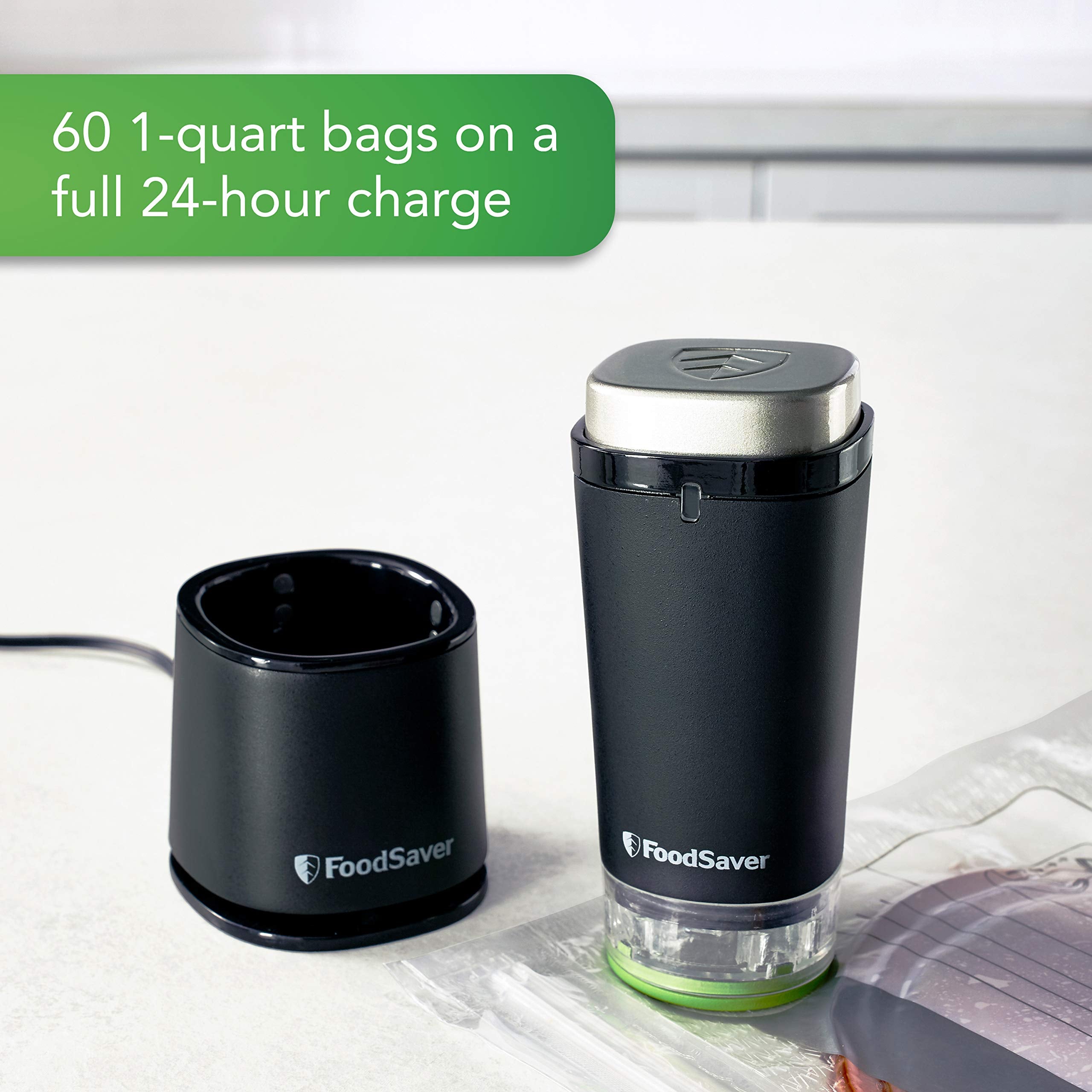 FoodSaver Cordless Handheld Vacuum Sealer - Thumbnail 2