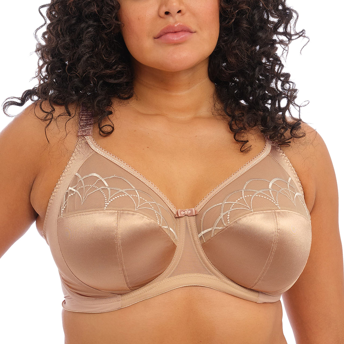 Elomi Womens Plus Size Cate Full Coverage Underwire Bra, Hazel, 40F
