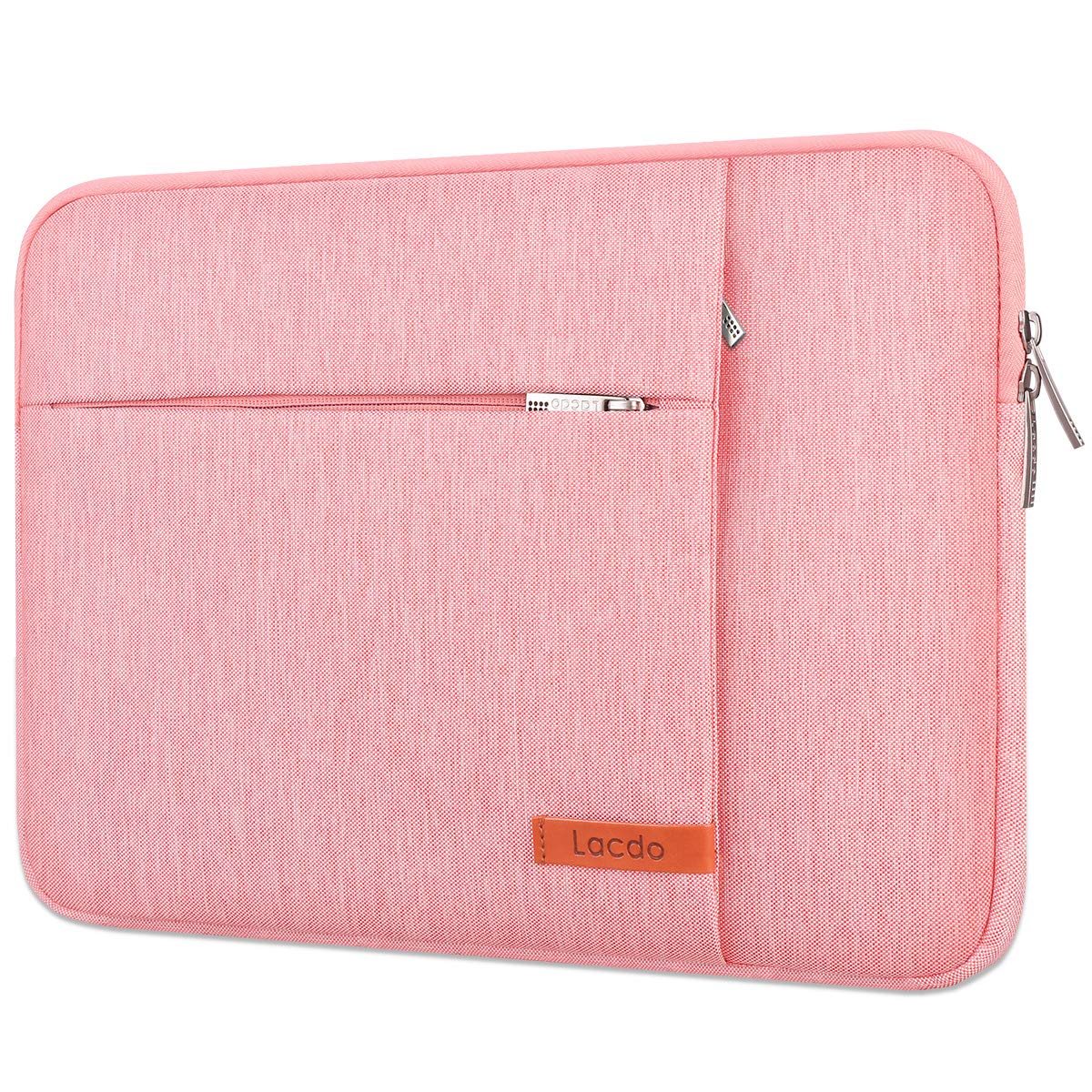 Lacdo Chromebook Case 11 Inch Laptop Sleeve for 11 Inch Acer HP Lenovo Dell Samsung ASUS Chromebook Spin 3 11, 13 inch New Surface Pro 11 Copilot+PC / 10 9 8 X, 11.6' MacBook Air Computer Bag, Peach
