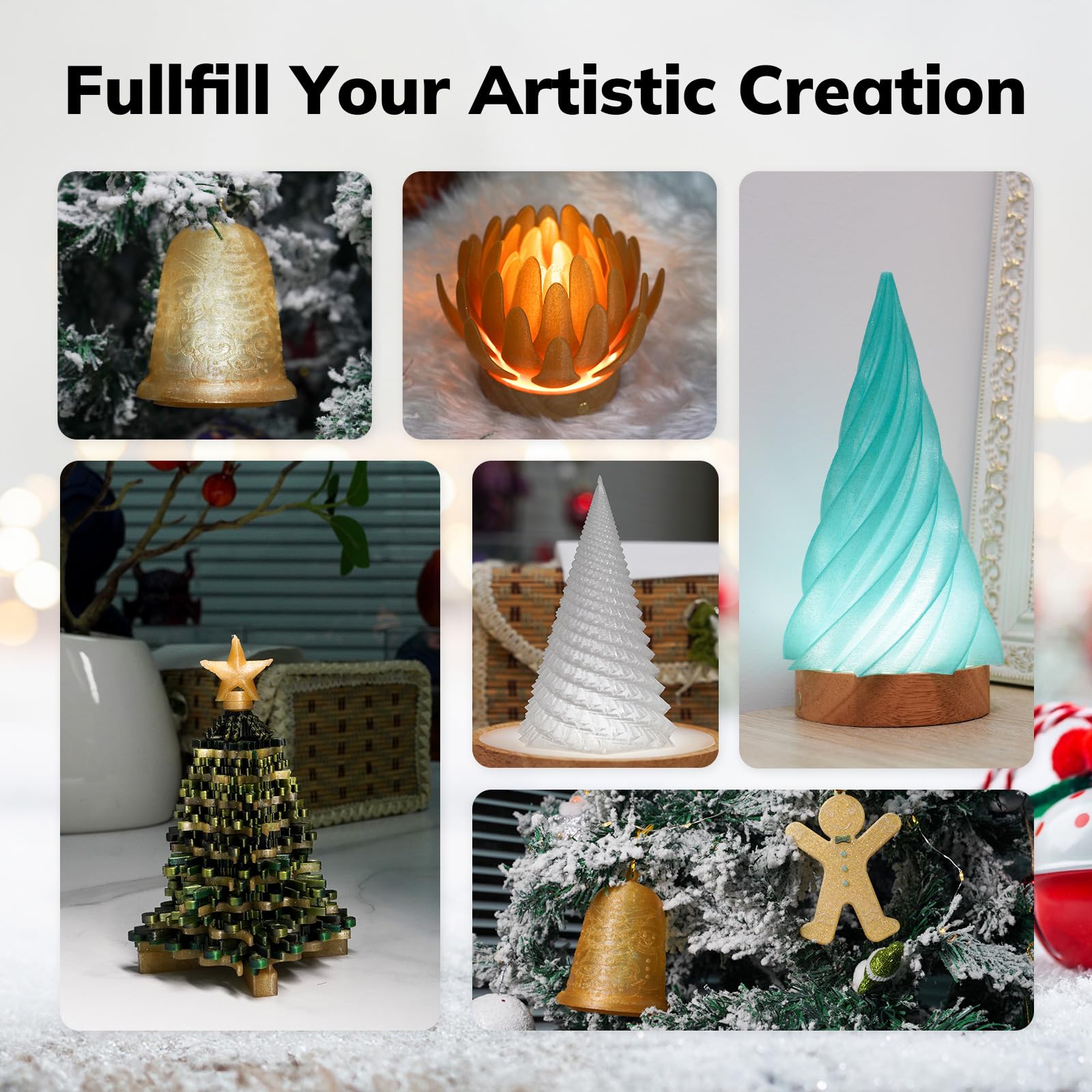 Amolen Pla 3D Printer Filament 1.75Mm Shiny Gold With Sparkles And Glitters Pla Dimensional Accuracy +/  0.02Mm 1Kg/2.2Lbs