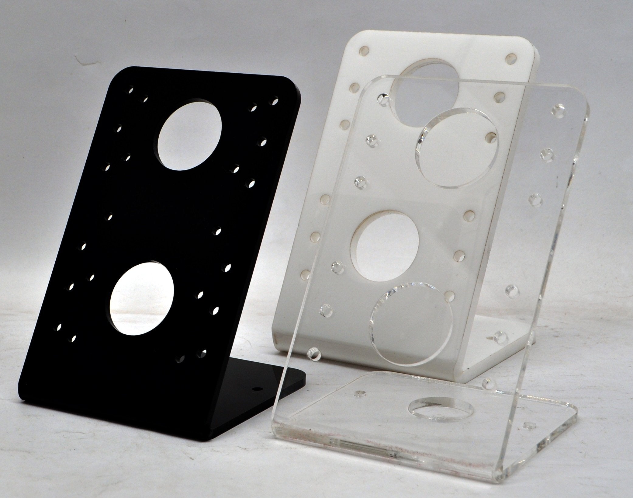 Black Acrylic Vesa Desktop Mount Stand For Smart Display