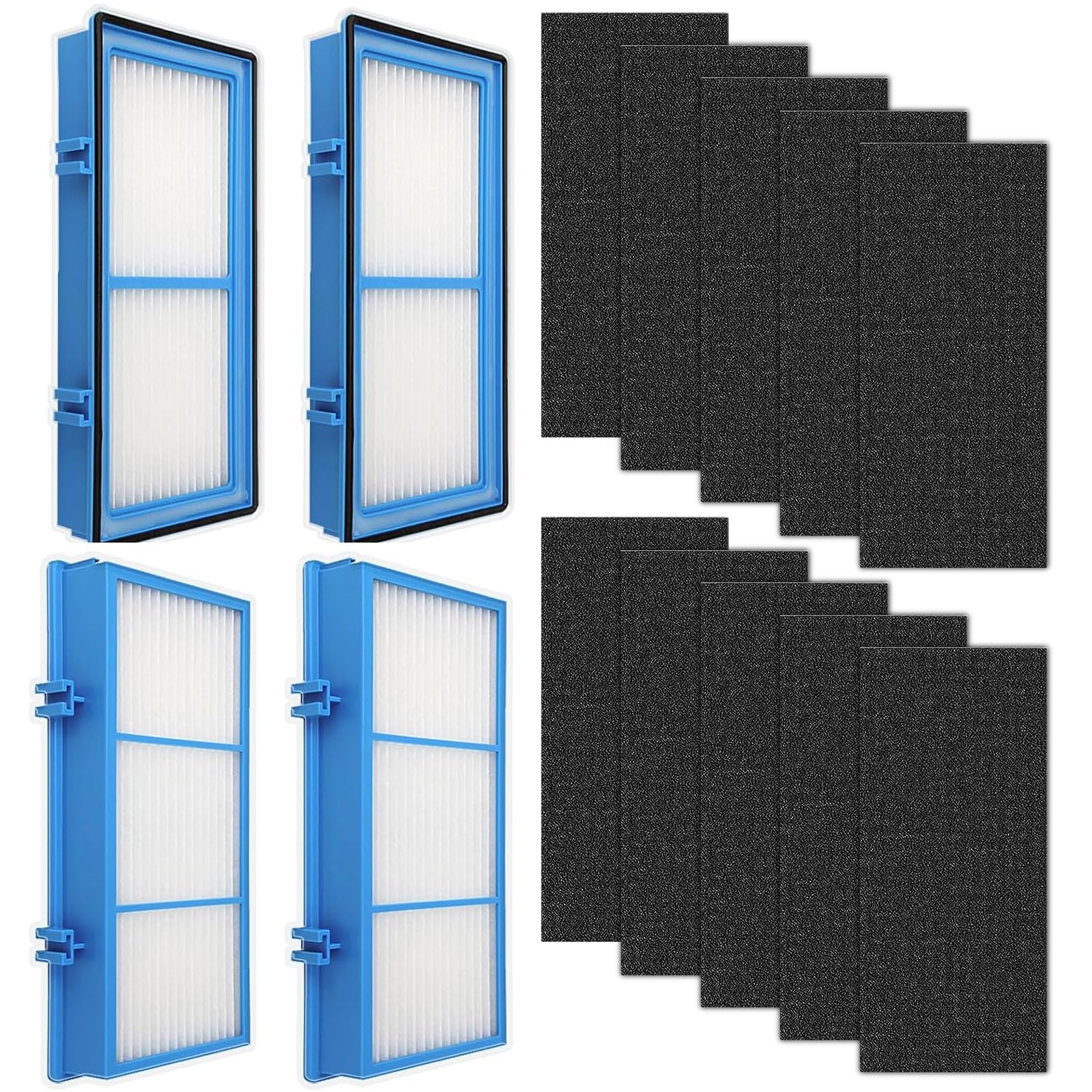 Hapf30At Filter For Holmes Aer1 Type Total Air Puri Fi Er, Compatible With Holmes Hapf30At And Hap242 Nuc, 4 + 10 Carbon Booster