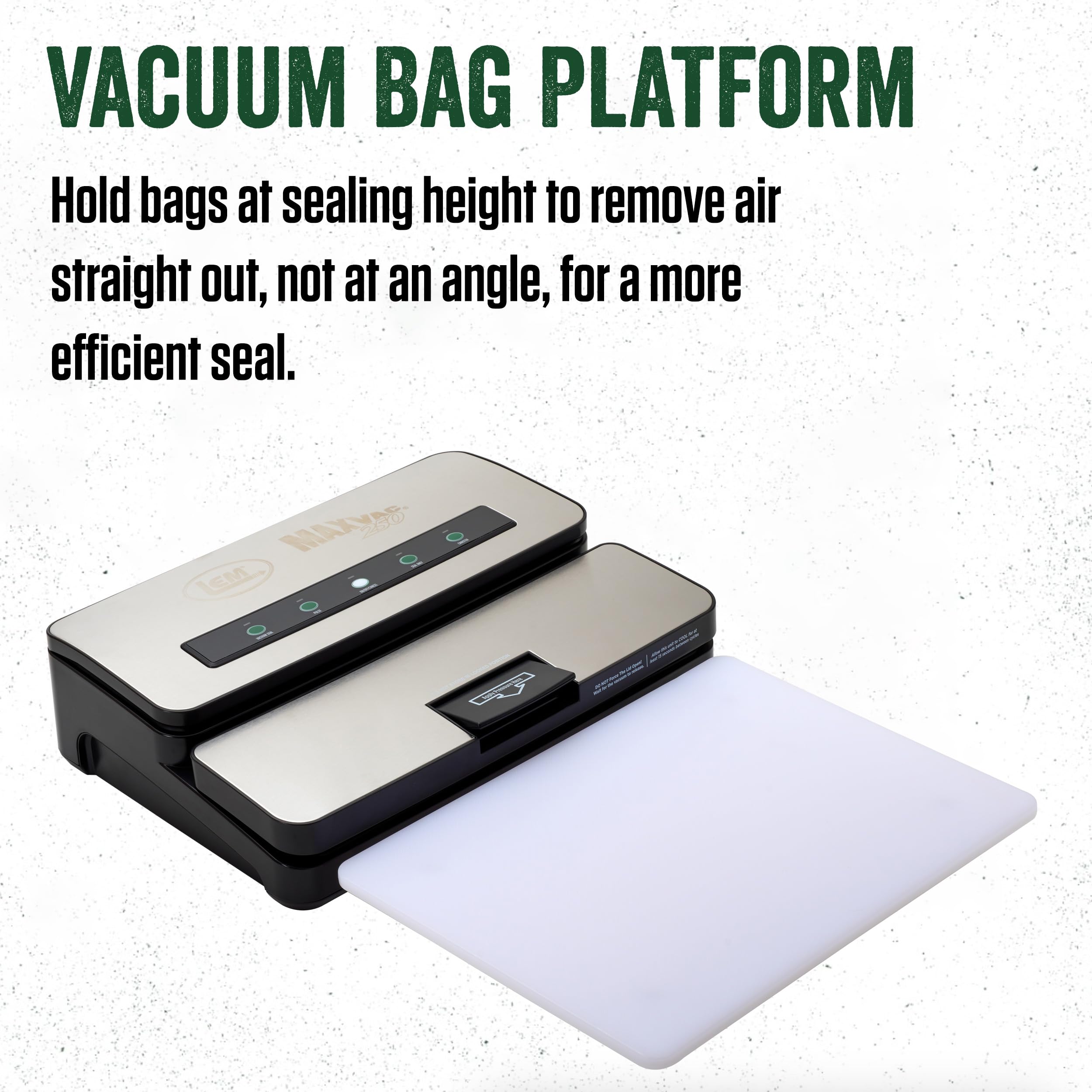Lem Products Vacuum Bag Platform, Plastic