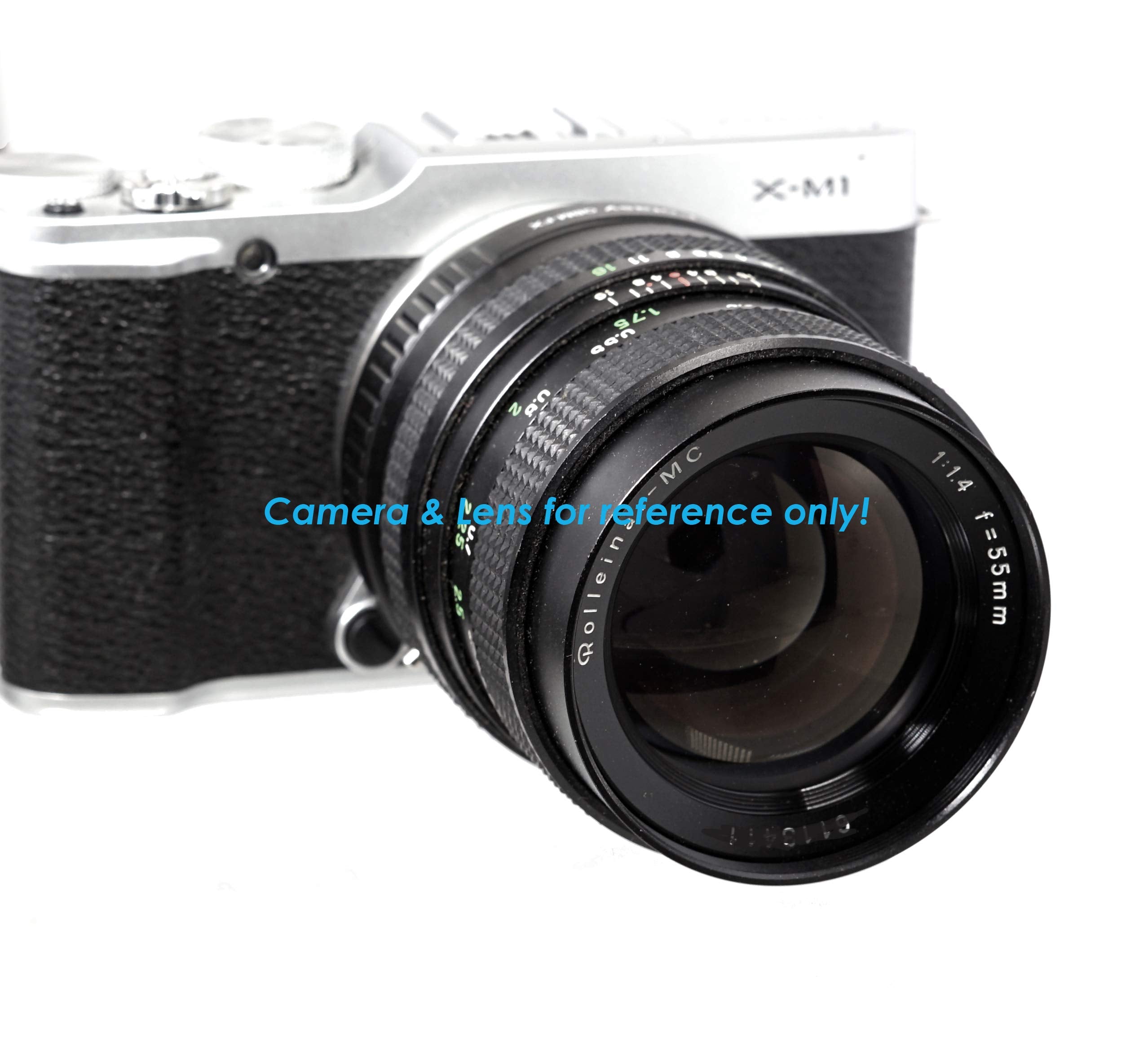 Fotasy Rollei Qbm Lens To Fuji X Lens Adapter, Fits Fujifilm X-Mount Camera X-Pro1 X-Pro2 X-E1 X-E2 X-E3 X-A5 X-M1 X-T1 X-T2 X-T