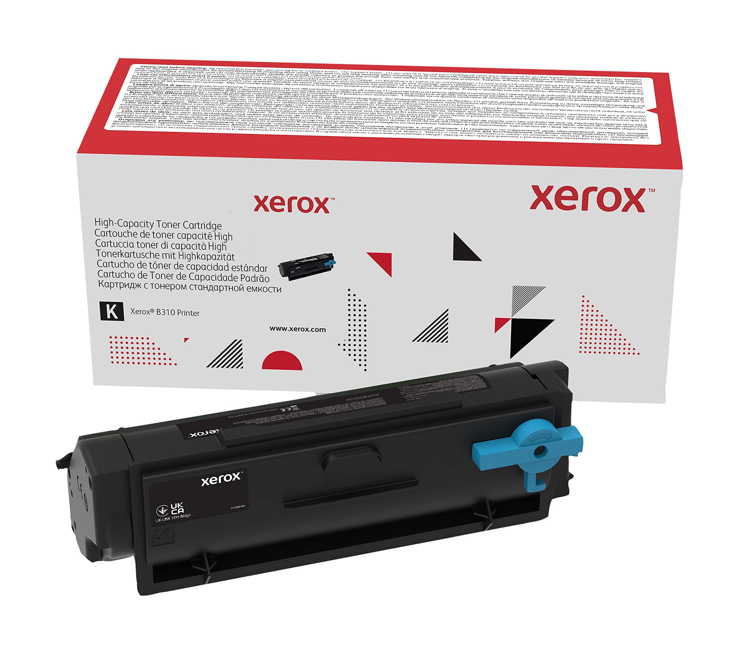 Xerox 006r04377 High Yield Toner, 8,000 Page Yield, Black