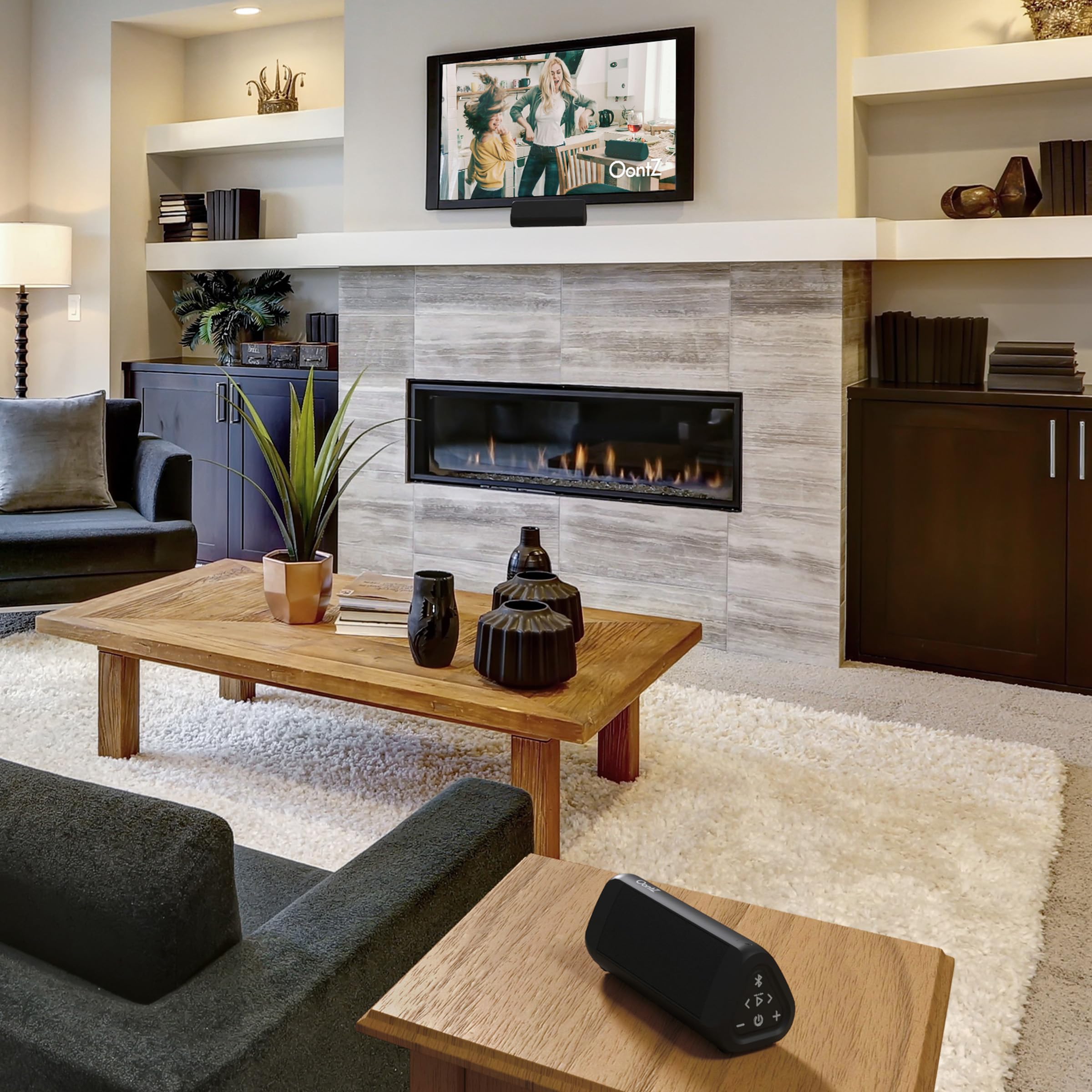 Soundbar Bluetooth Speaker - Sound Bar For Tv With Optical Input Jack And Remote Control - Wireless Home Stereo System Component