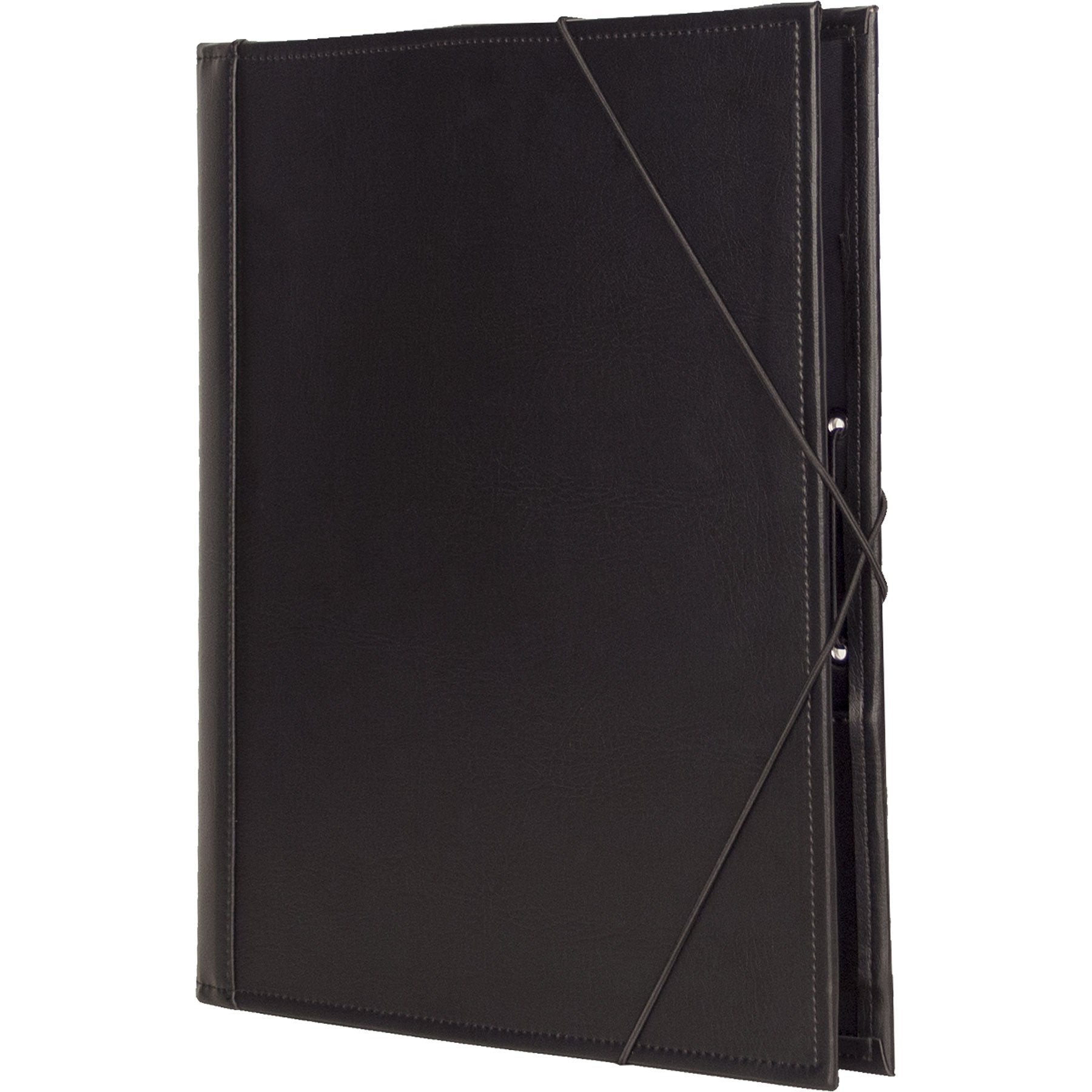 Protec Standard Sheet Music Folder With Elastic Band Closure, Model F2E, Black