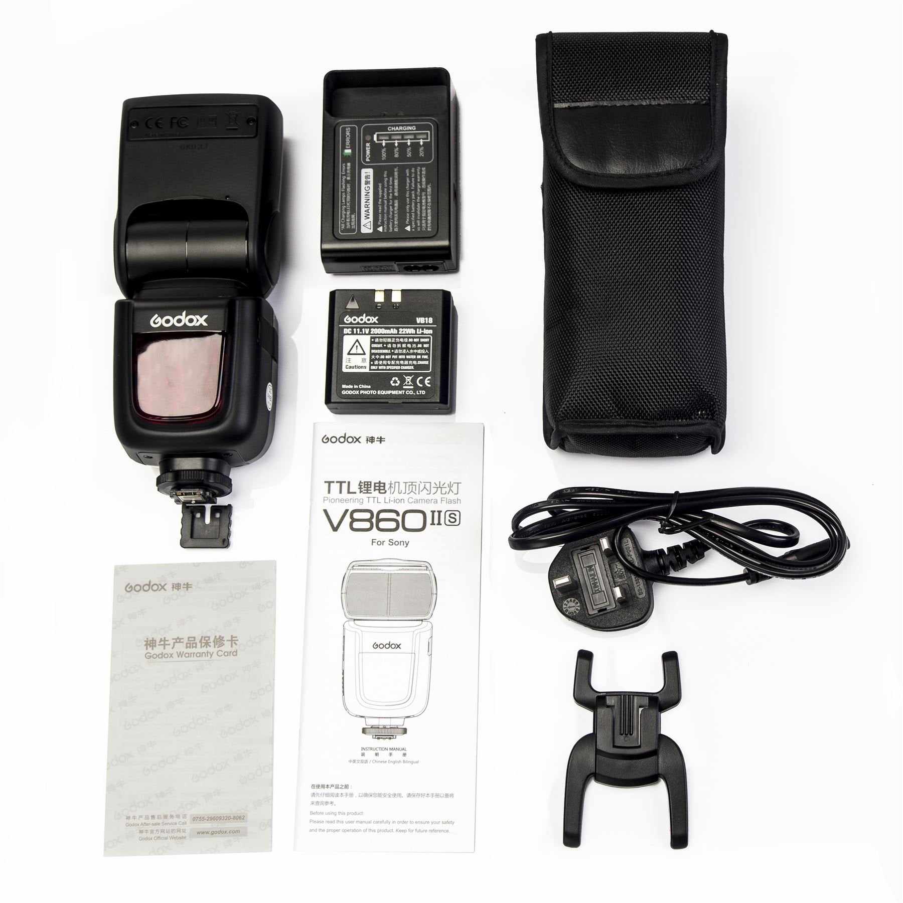Godox Ving V860Iis Ttl Li Ion Flash Kit For Sony Cameras
