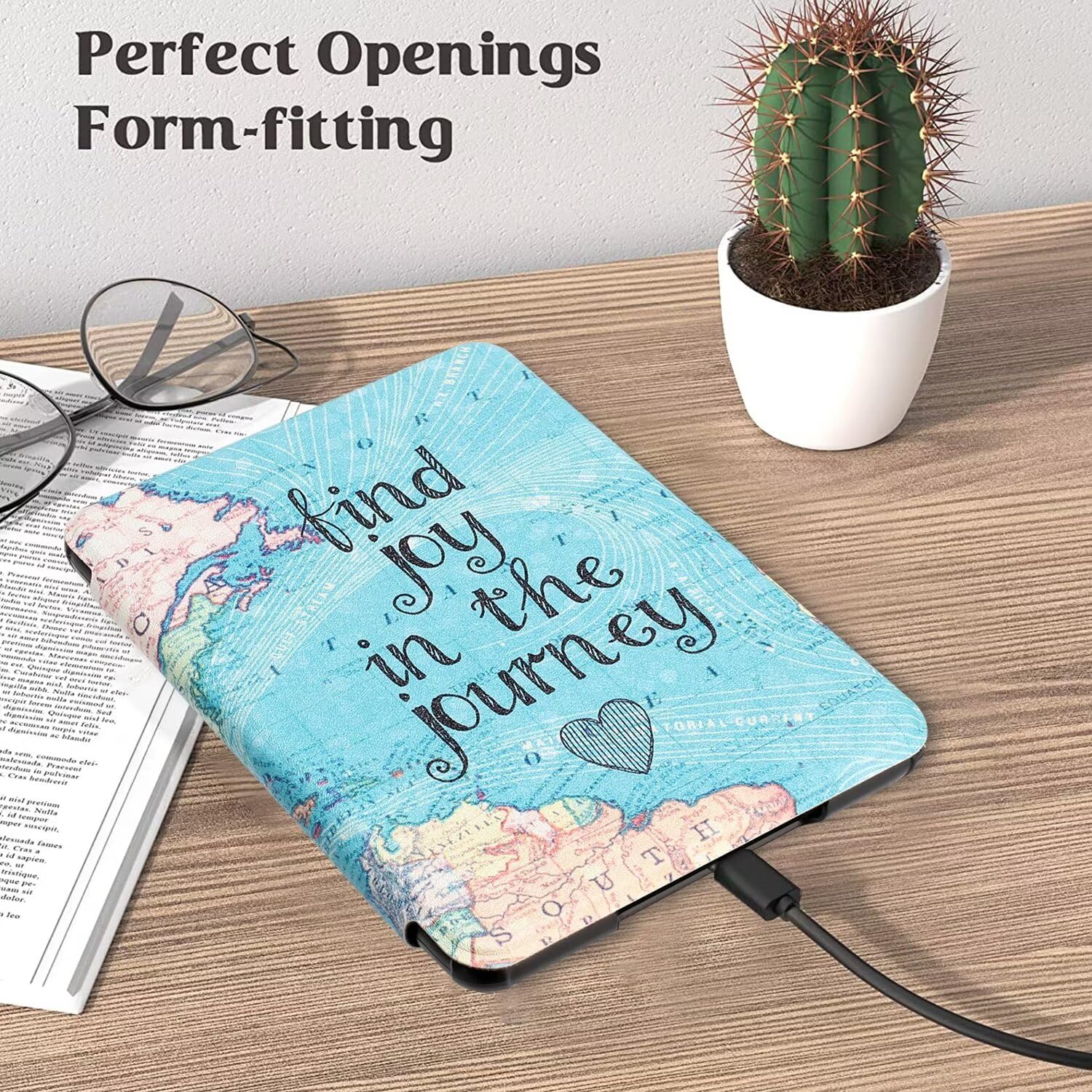 Monsdirect Fit For Kindle Paperwhite 5Th/6Th/7Th Generation Case 6'' (Fits All 2012, 2013, 2015 And 2016 Versions), Hand Strap S