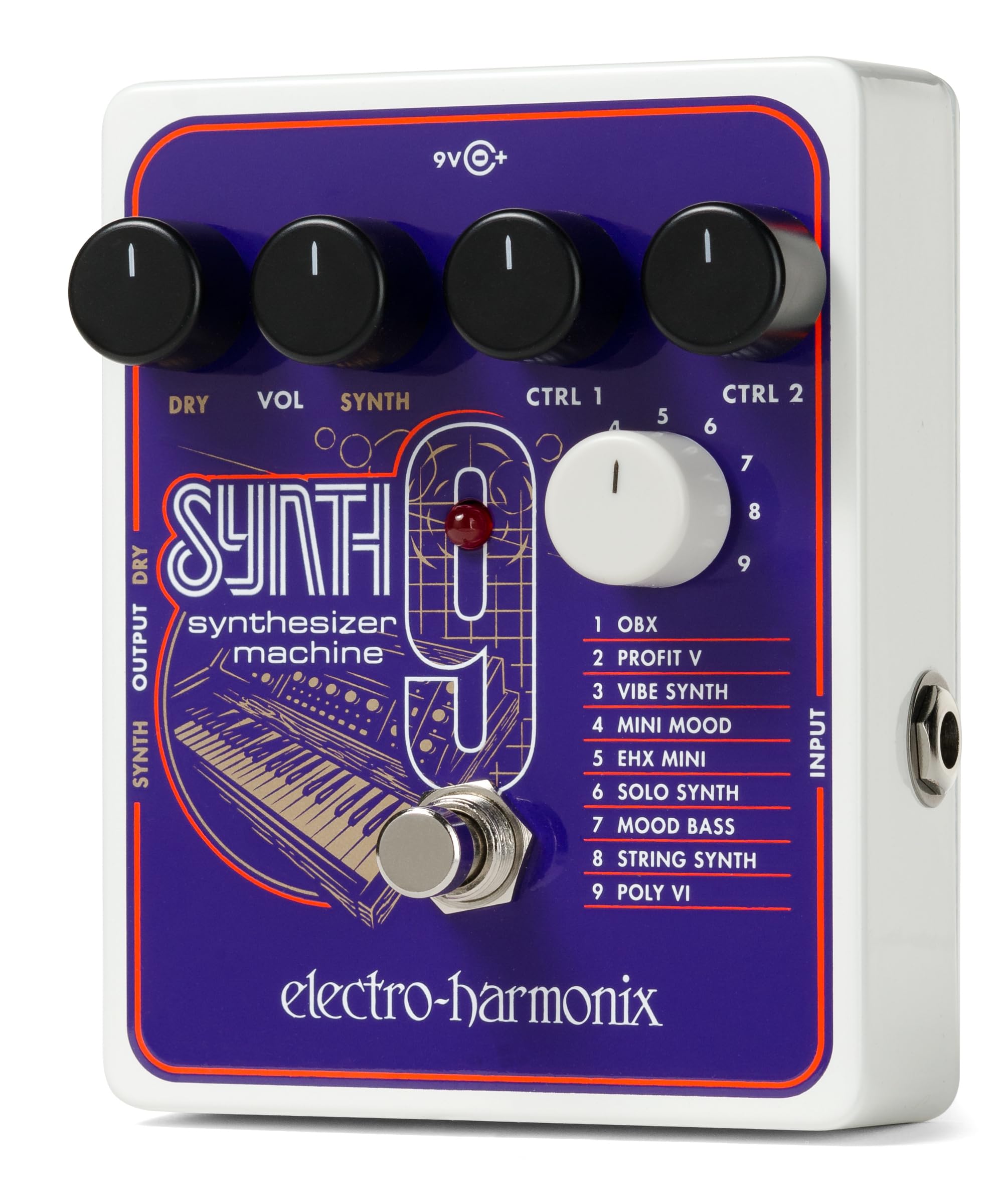 Electro Harmonix Synth9 Synthesizer Machine Pedal