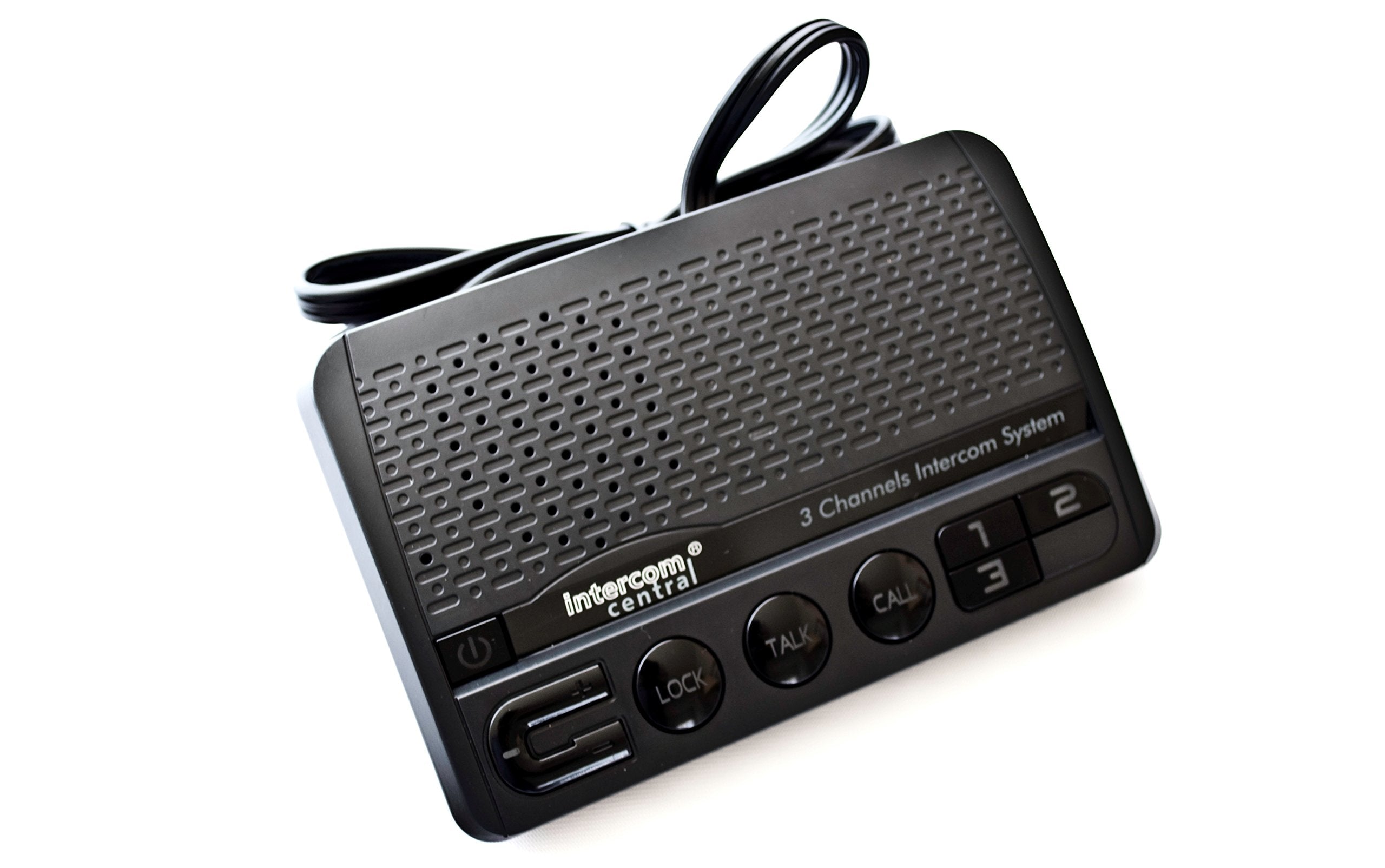 Intercom Central� Ground Wire Power Line 3 Channels Intercom System, Three Stations Set.