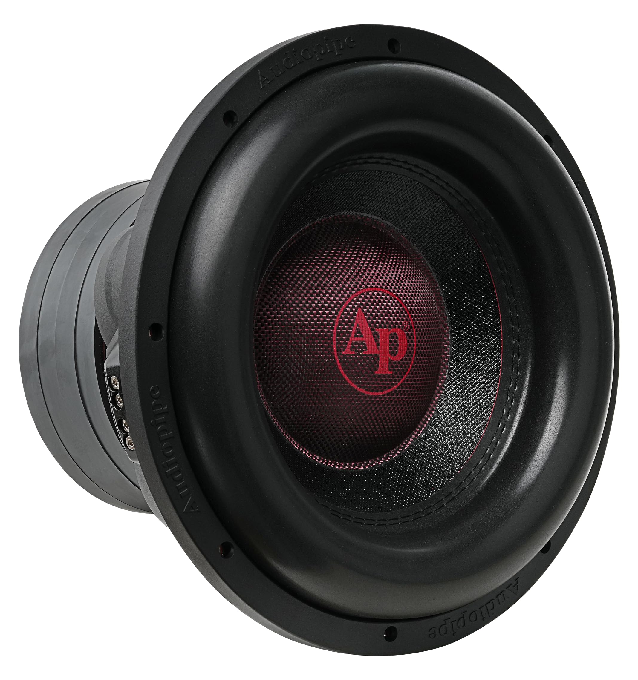 Audiopipe 12'' Quad Stack Composite Cone Subwoofer (Txx Bdc Iv 12), Superior Performance, 2200W, 4 Magnets, Basv Voice Coil, Alu