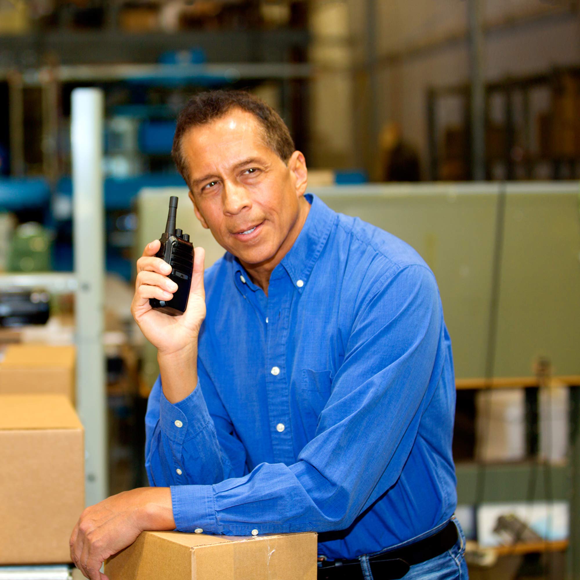 Midland Br200 Two Way Business Band Radio Bundle   Black (Pack Of 4)