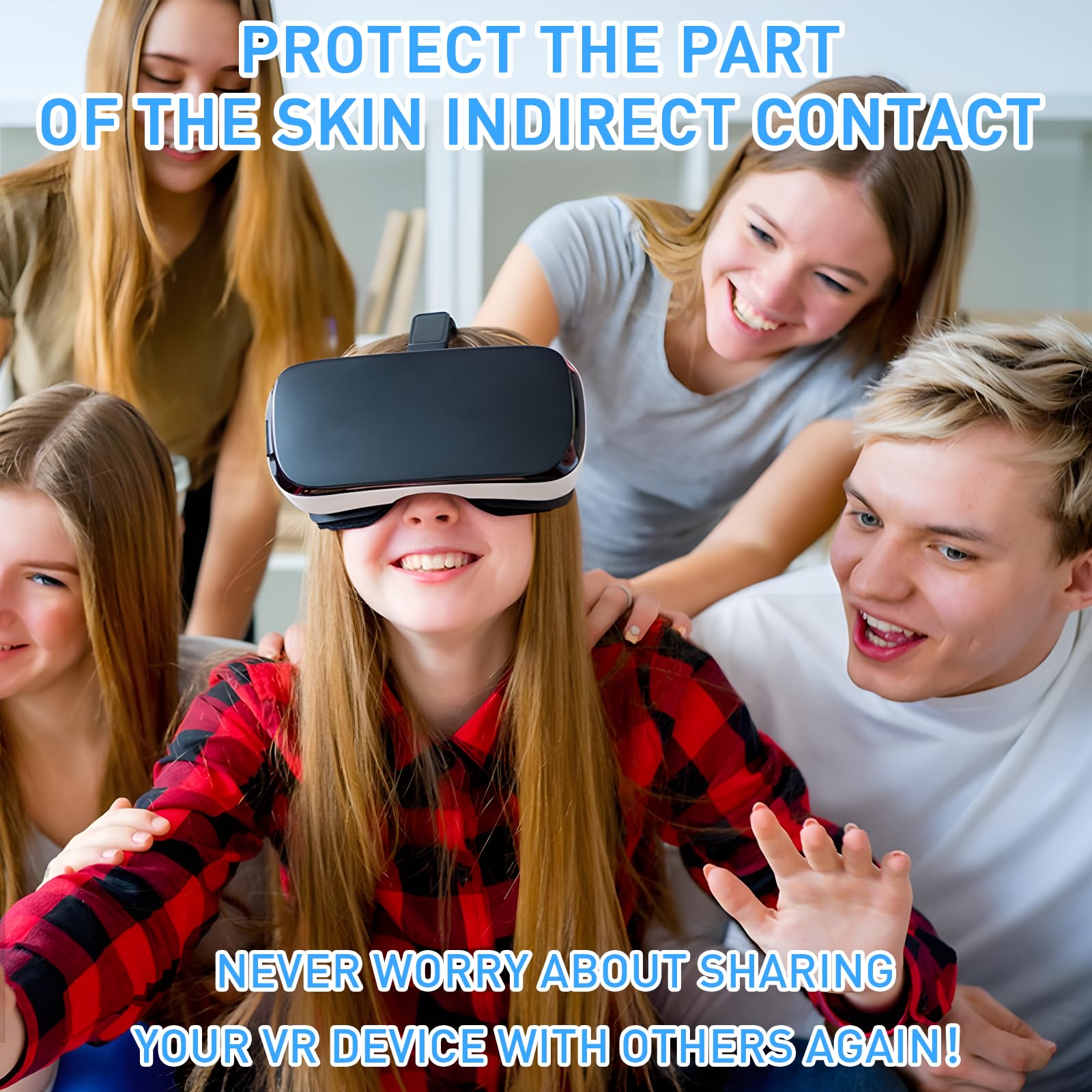 Fuyaha Vr Face Cover Disposable Hygiene Vr Face Eyes Mask Pads Facial Interface For Meta Quest 3 Quest 2, Accessories For Apple