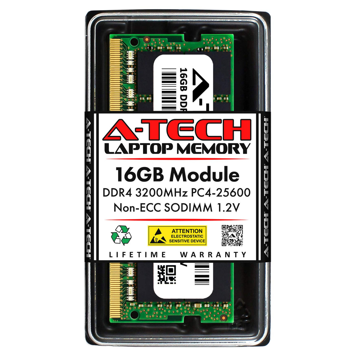 A Tech 16Gb Ram For Acer Nitro 5 Gaming Laptop | Ddr4 3200Mhz Sodimm Pc4 25600 (Pc4 3200Aa) Memory Upgrade Module