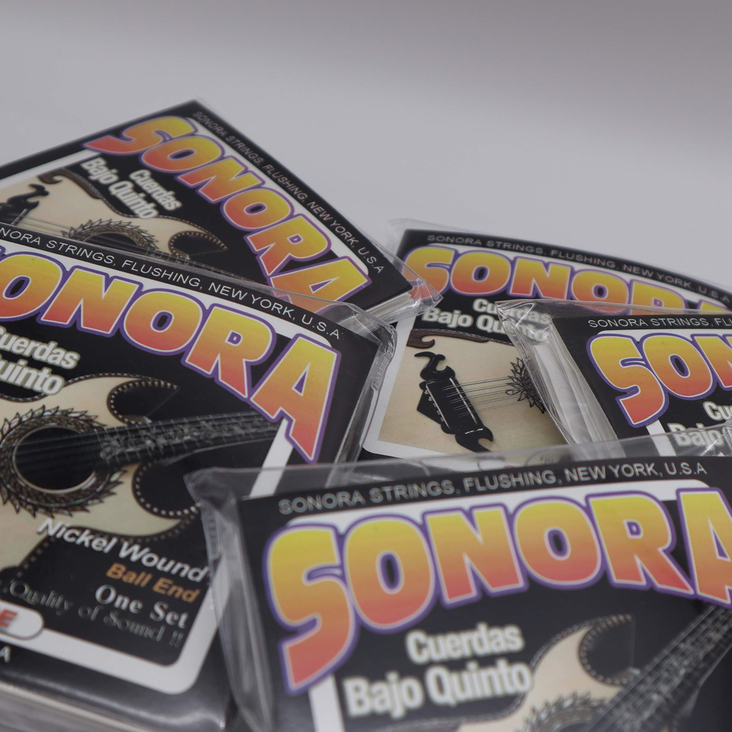 Sonora Strings   Sn75Be   Bajo Quinto   Nickel Wound   Ball End   Made In Usa   The Quality Of Sound