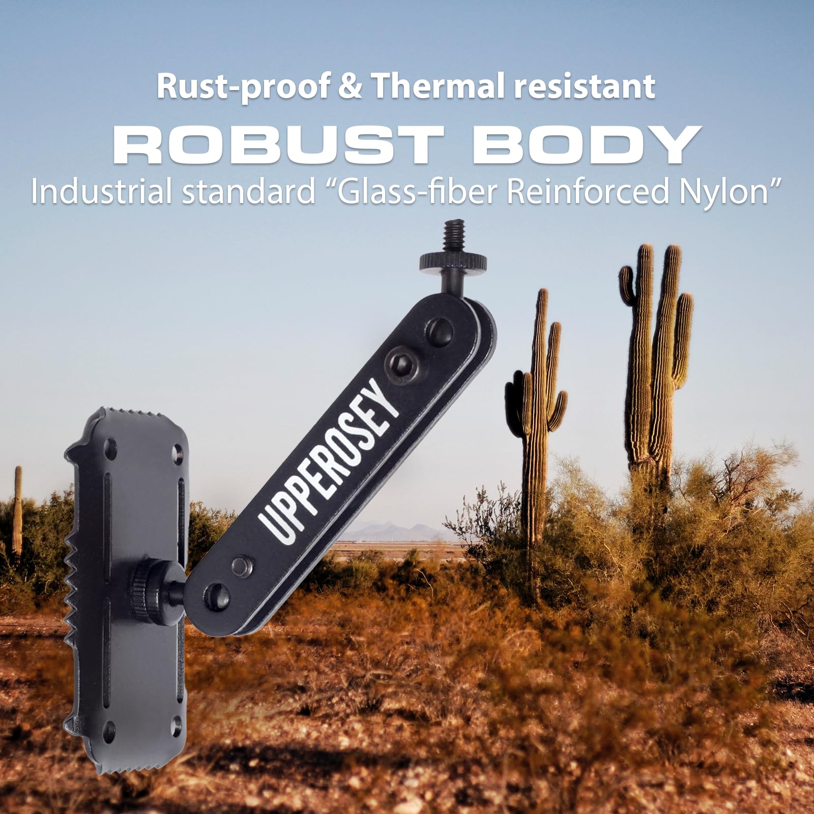 Upperosey Treedude4 Trail Camera Mounting Bracket, Alloy & Built-To-Last Hunting Gear Accessory For Outdoor, Trail Cam Mount W/