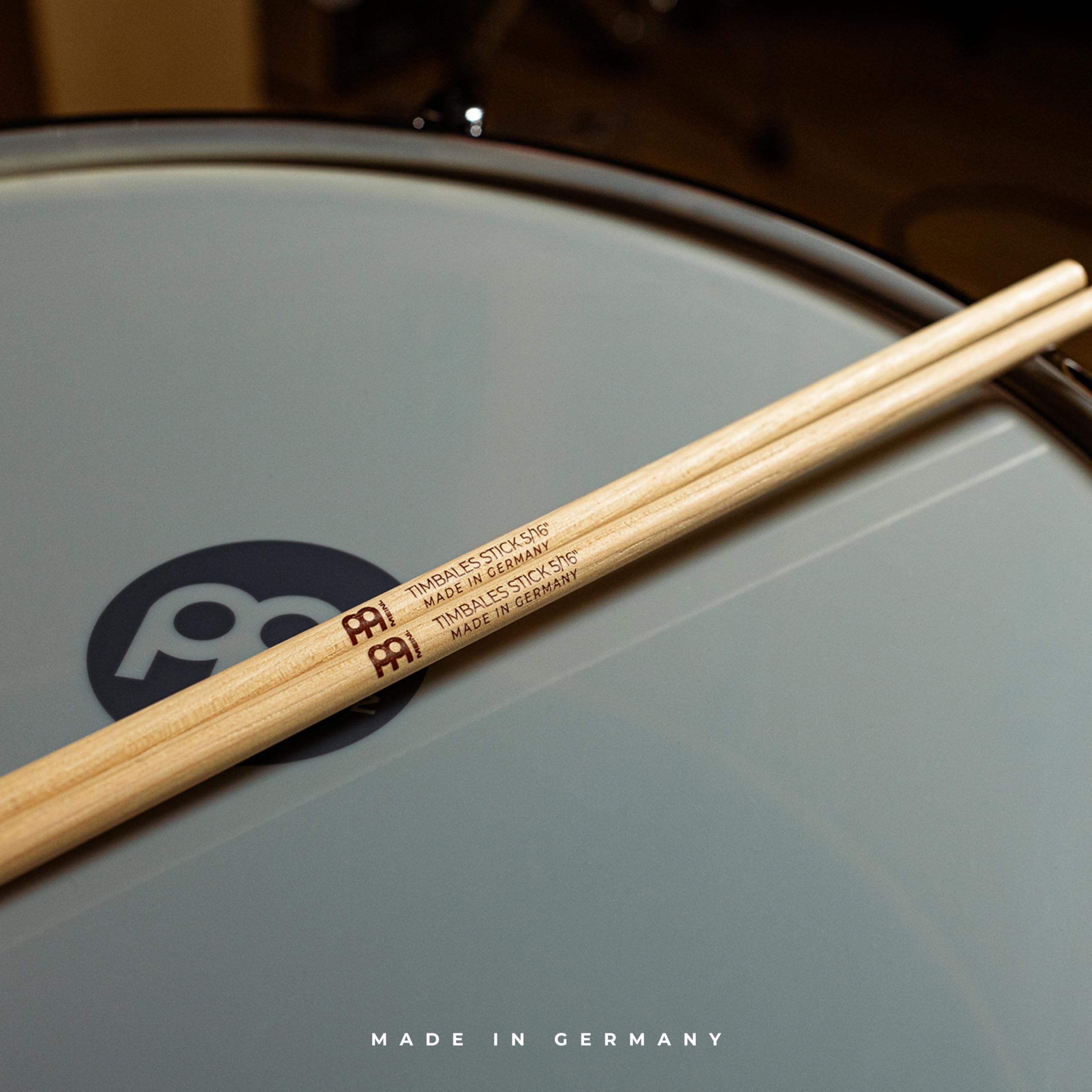 Meinl Stick & Brush Timbale Sticks, Pack Of 3 Pairs, 5/16''   American Hickory Percussion Drumsticks   Made In Germany (Sb117 3)