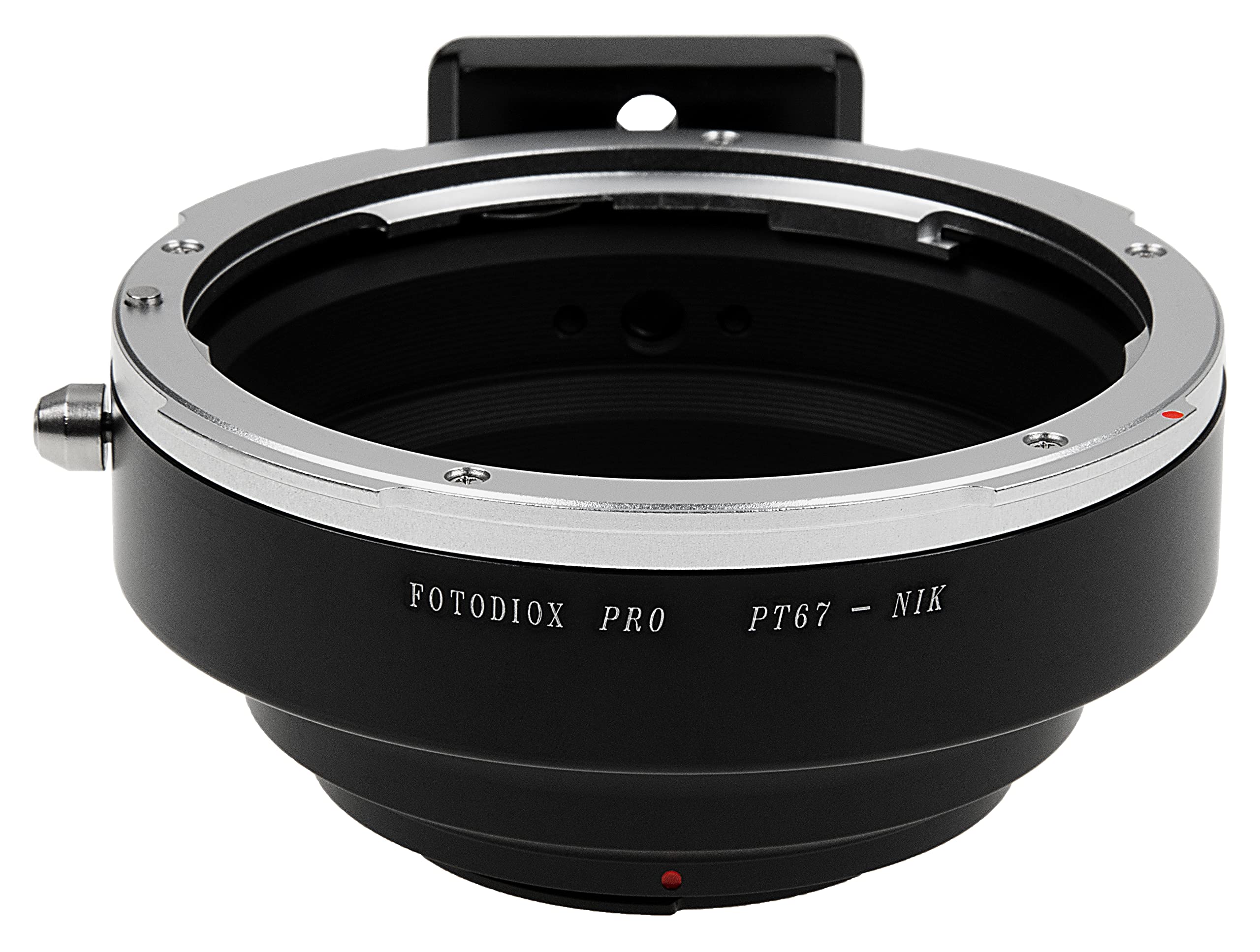 Fotodiox Pro Lens Mount Adapter - Compatible with Pentax 6x7, 67 Lens to Nikon F Mount Cameras