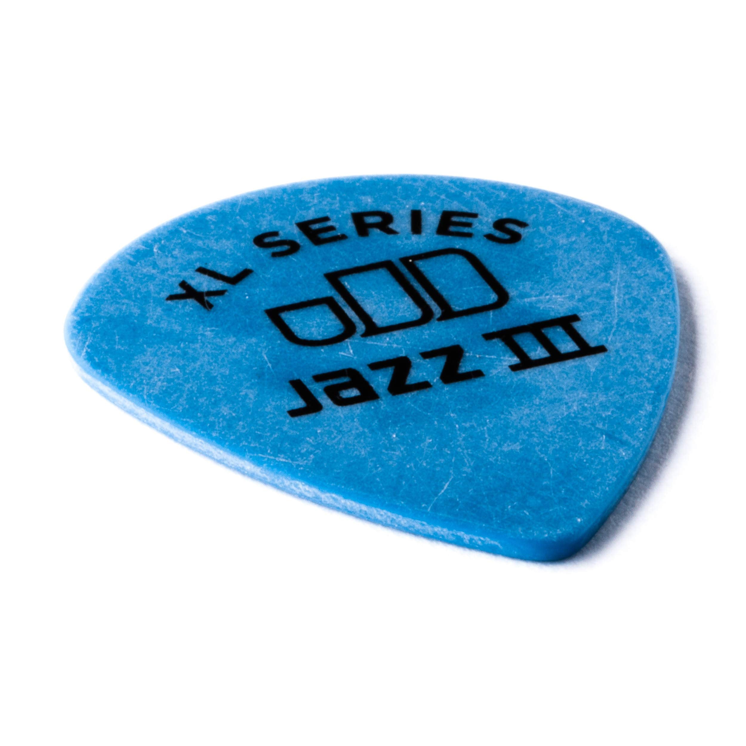 Dunlop 498P1.0 Tortex� Jazz Iii Xl, Blue, 1.0Mm, 12/Player'S Pack