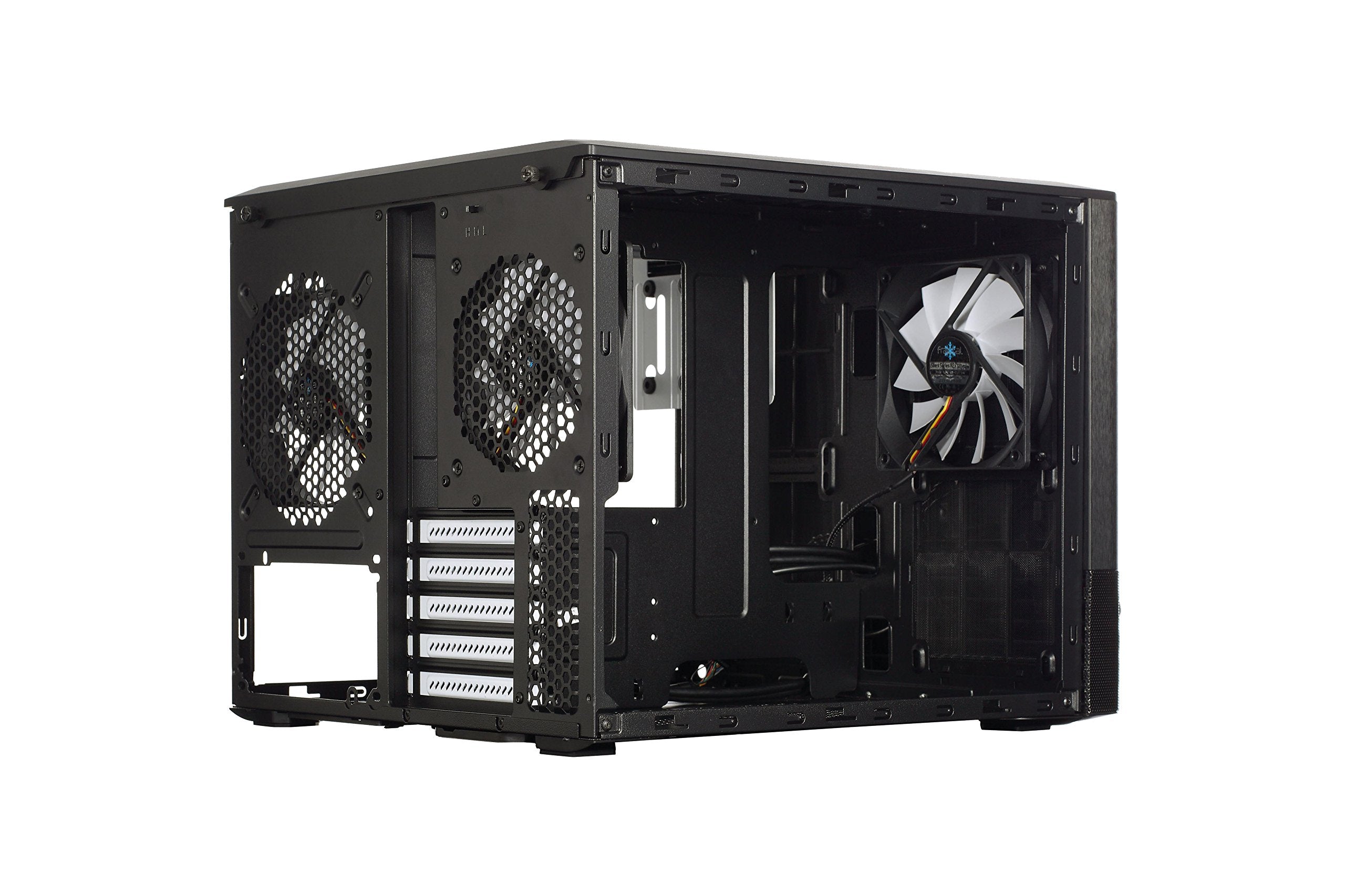 Fractal Design Node 804 No Power Supply Microatx Cube Case Fd Ca Node 804 Bl, Black