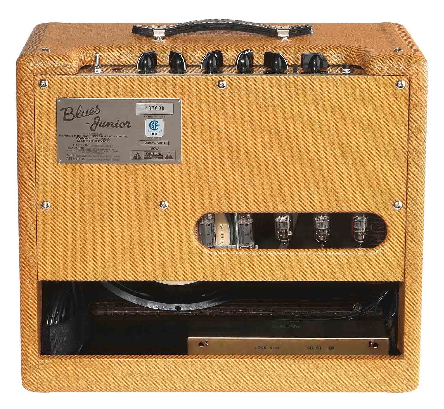 Fender Blues Junior Guitar Amplifier, Lacquered Tweed, With 2-Year Warranty