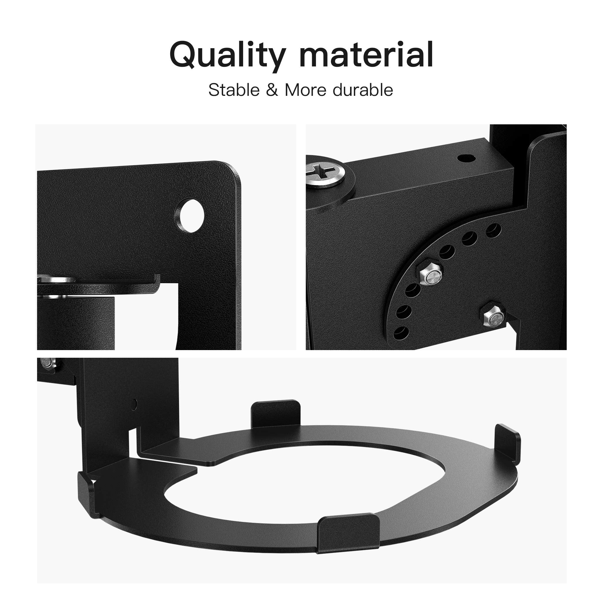 Tilt & Swivel Adjustable Speaker Mount For Sonos Move Wall Mount, Heavy Duty Mount Shelf For Sonos Move Mount Bracket