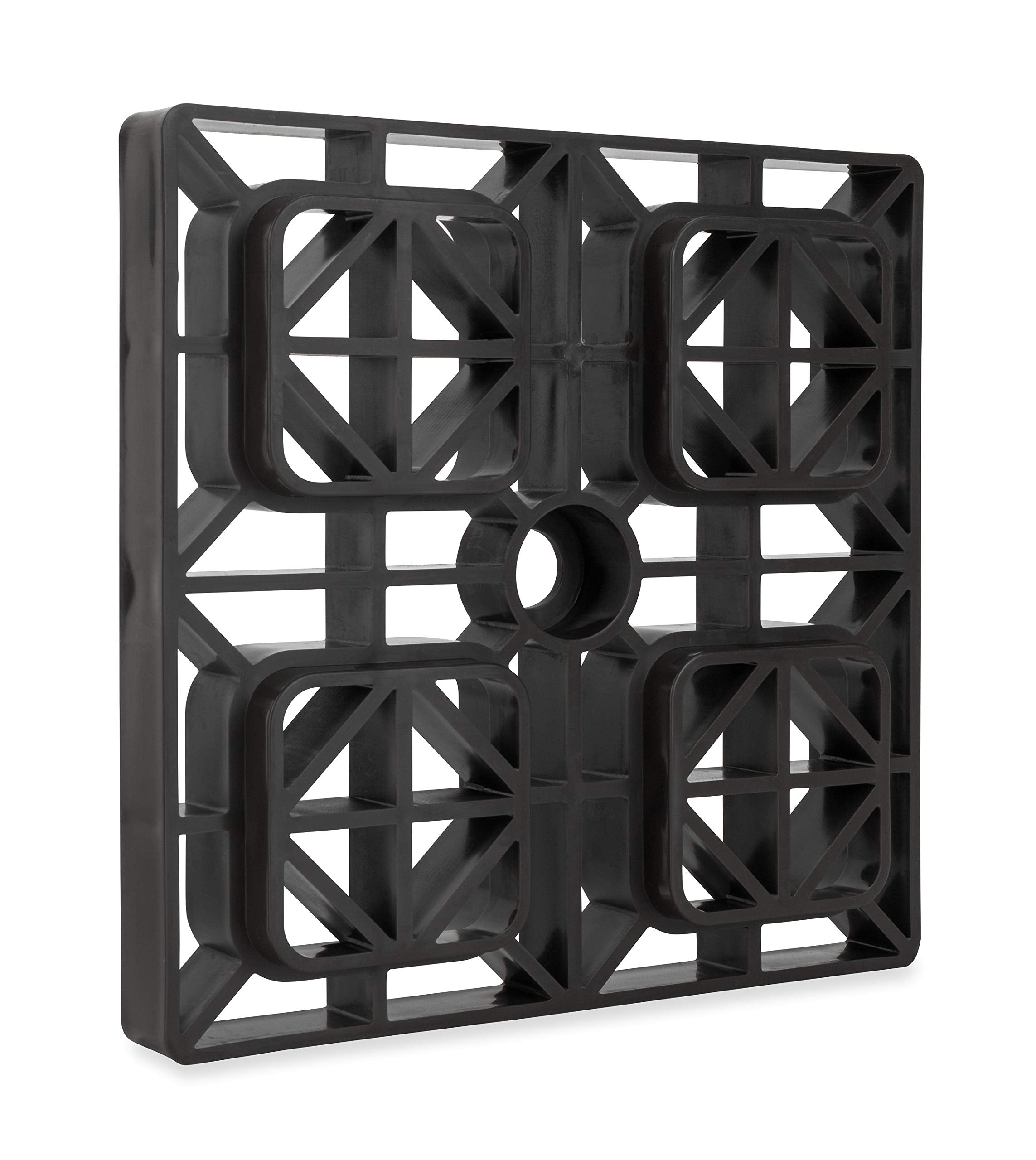 Camco Fasten Camper/Rv Leveling Blocks - Features Interlocking Design For Customizable Height - Carrying Handle Twists To Secure,WBAUVB00T36JXSW