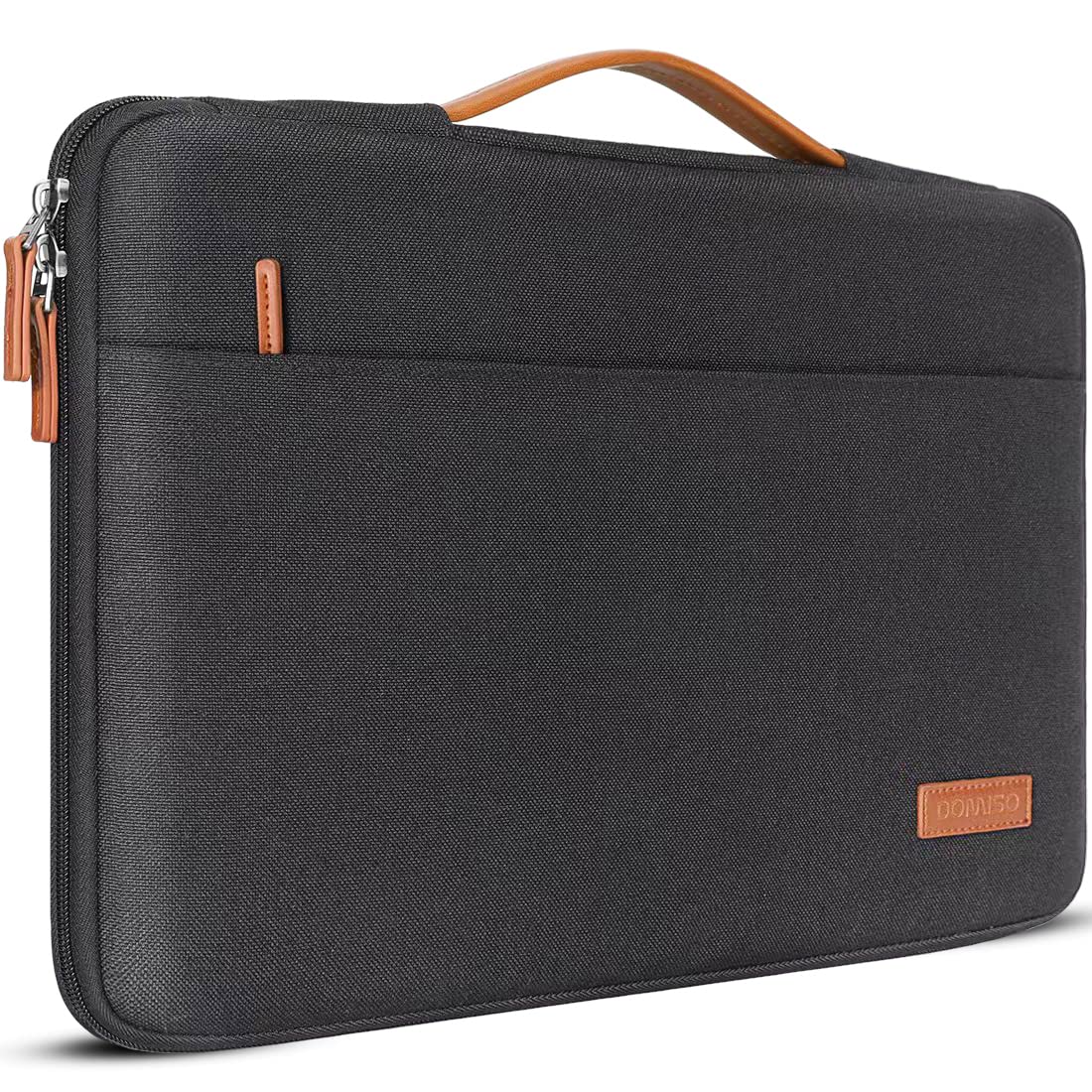 DOMISO 10.1 inch Tablet Case with Handle Water-Resistant Protective Carrying Bag for 9.7'10.5' 11' iPad Pro/10.5' iPad Air/Microsoft Surface Go 2018/Samsung Galaxy Tab S3 S4/Lenovo Ideapad D330,Black
