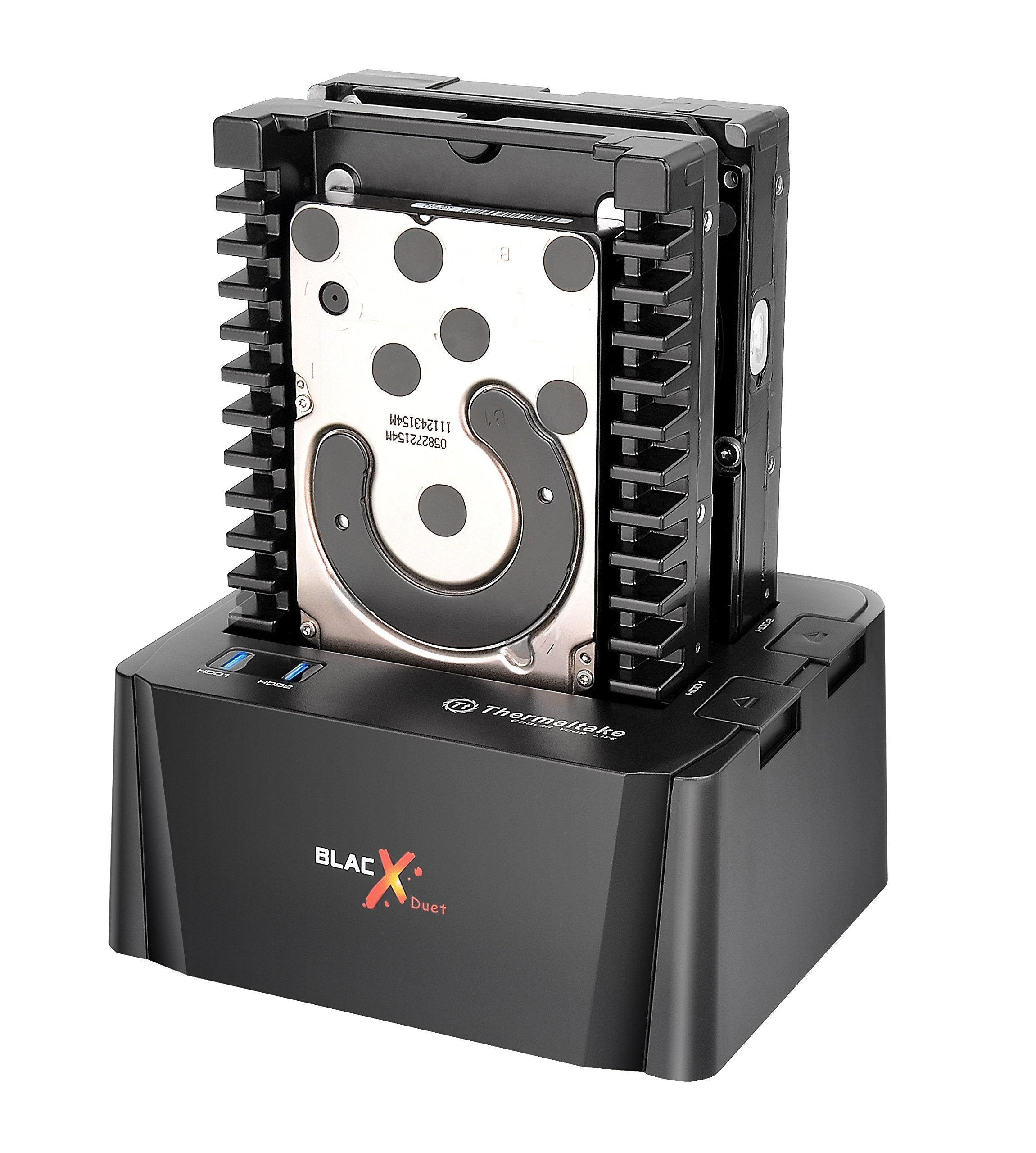 Thermaltake Blacx Duet 2.5   /3.5    Sata I/Ii/Iii Usb 3.0 External Hard Drive Enclosure Docking Station St0014U D