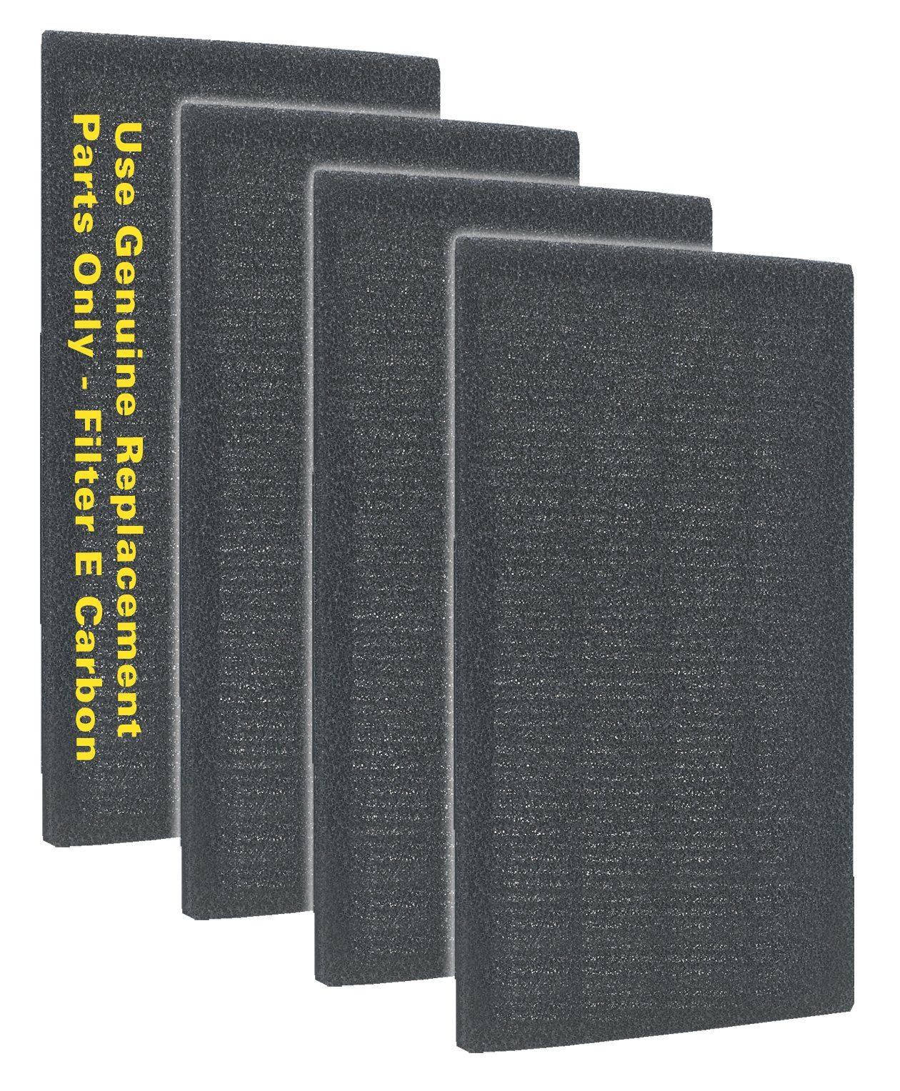 Germguardian Genuine Carbon Filter Replacements For Use With Flt400 Filter E For Ac400 Series Air Purifiers, 4 Pack Flt11Cb4