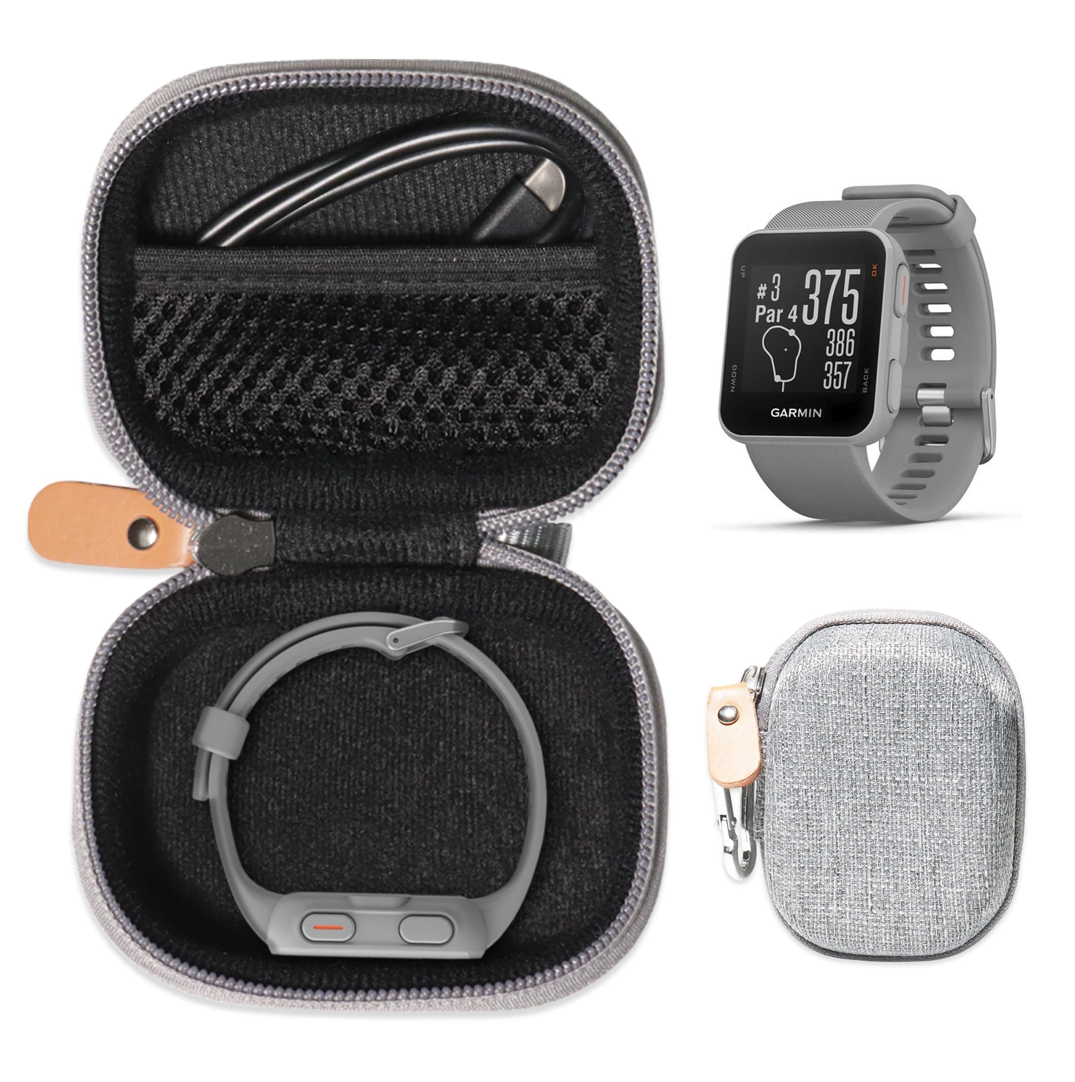 CaseSack Case for Garmin Approach S10 Lightweight GPS Golf Watch (Tweed)
